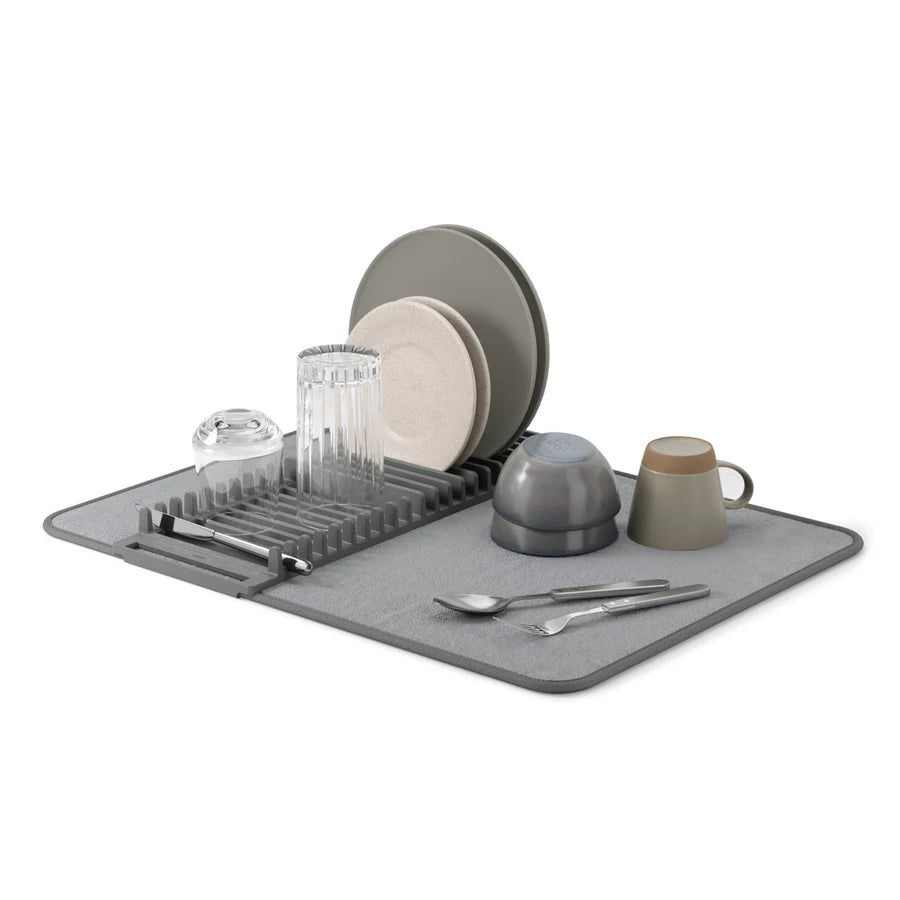 Udry Dish Drying Rack with Mat - Not A Boring Box