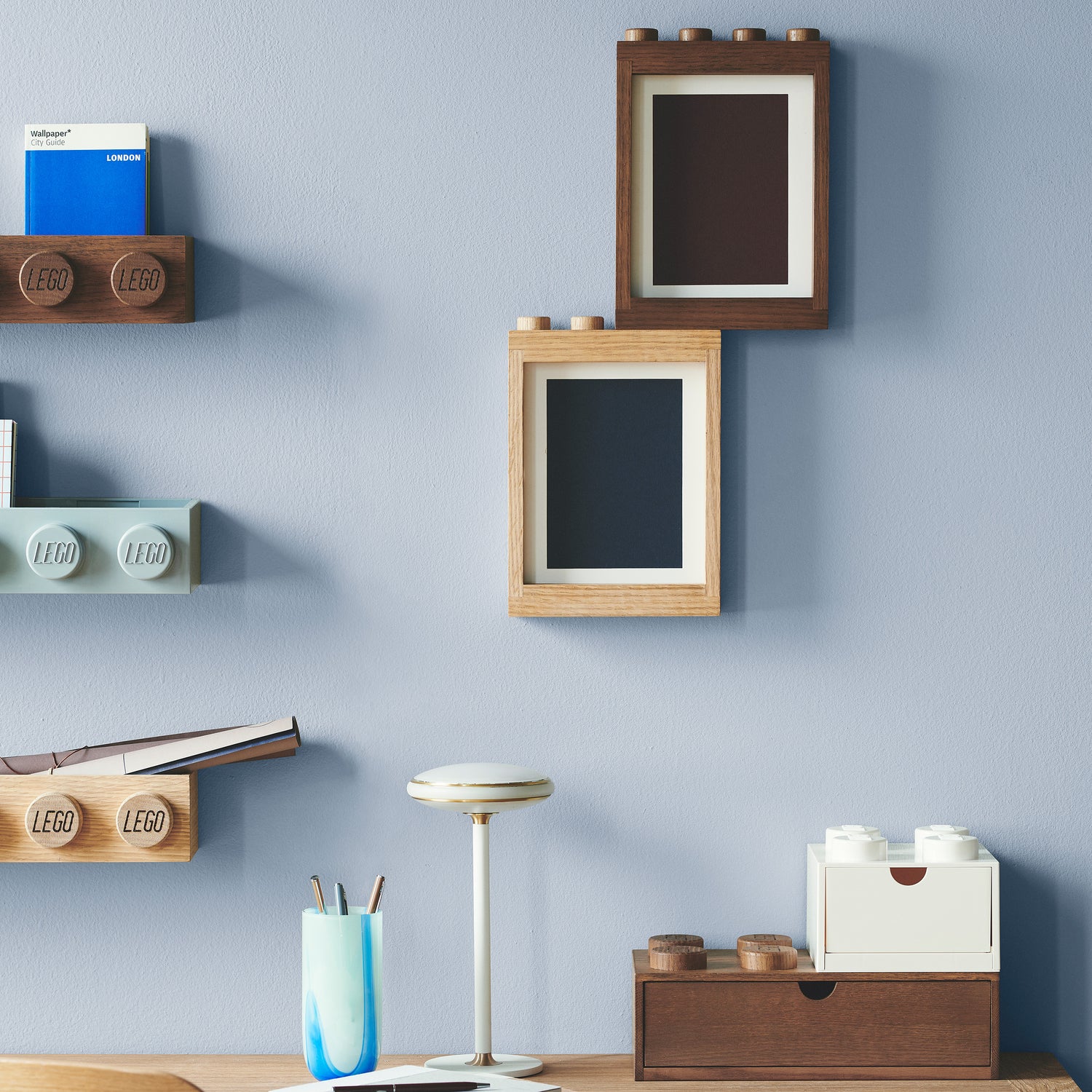 Wooden LEGO Photo Frame - Not A Boring Box