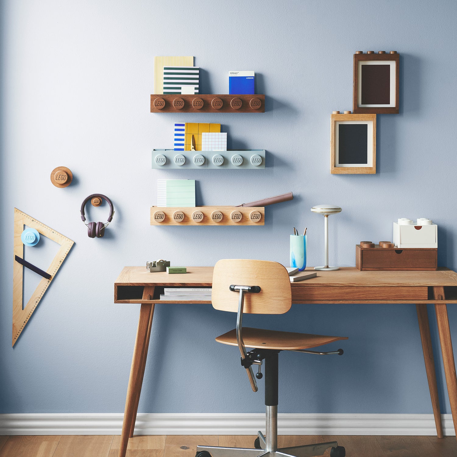 Wooden LEGO Photo Frame - Not A Boring Box