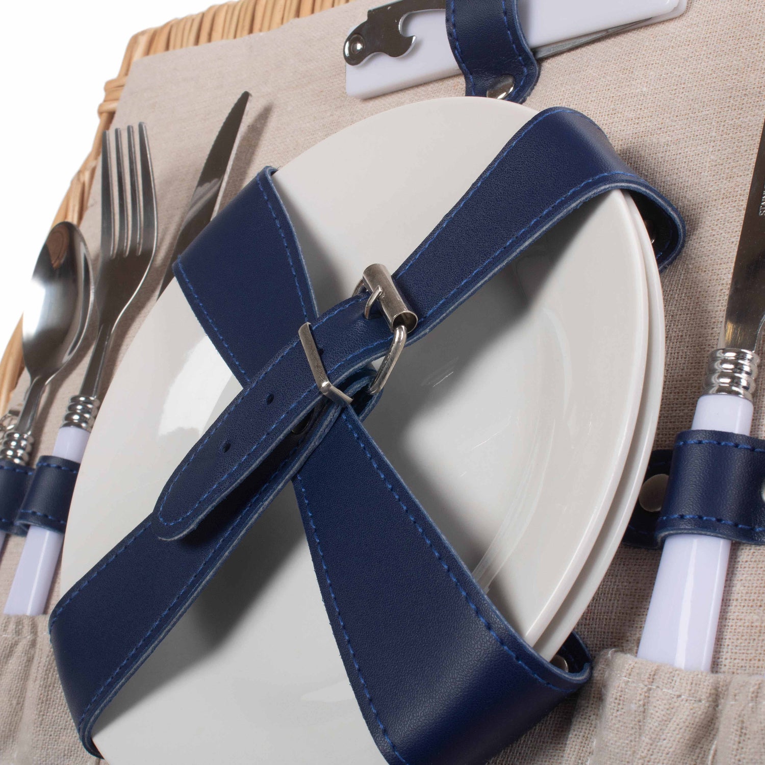 2 Person Picnic Hamper Nautical - Not A Boring Box