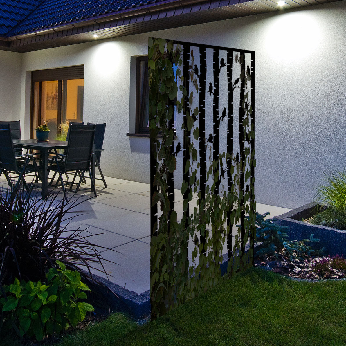 Garden Privacy Screen - Not A Boring Box