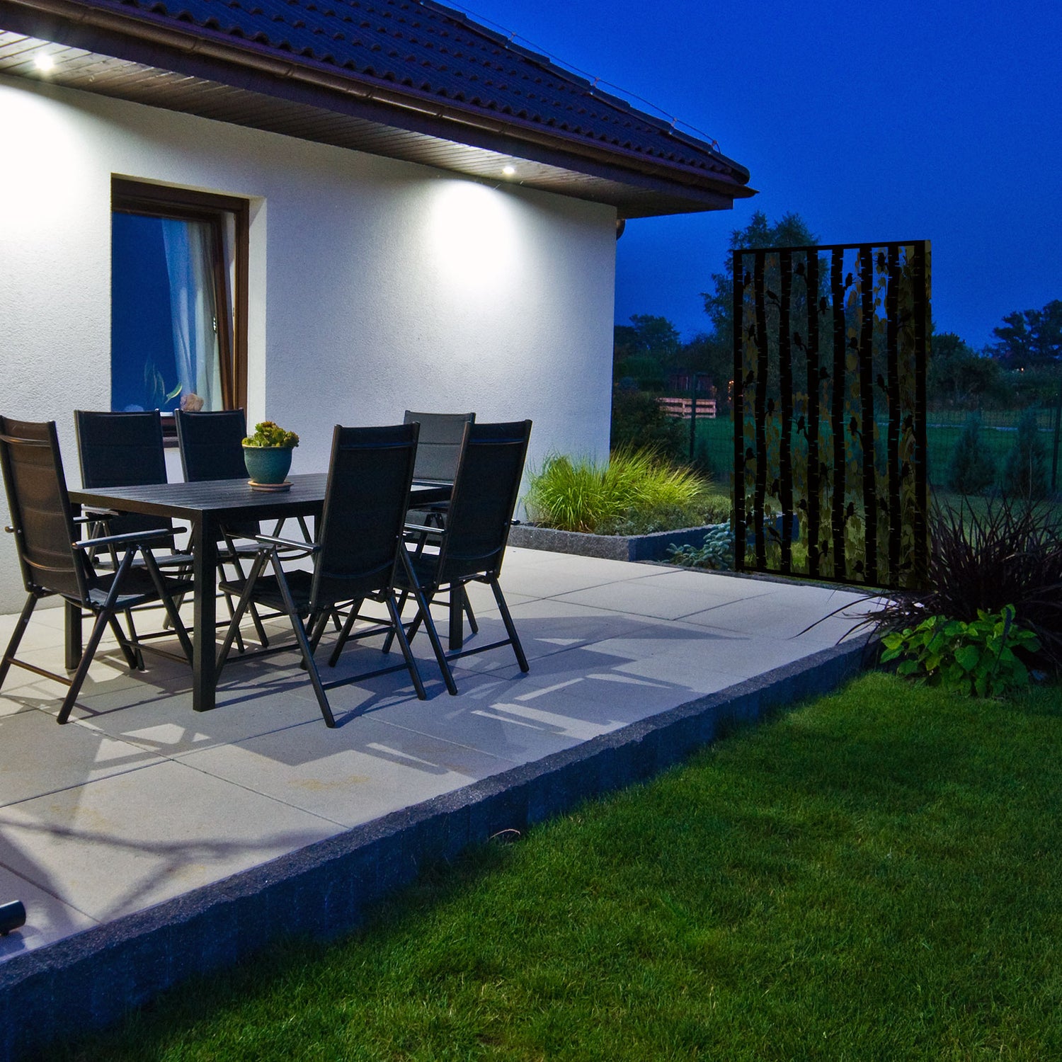 Garden Privacy Screen - Not A Boring Box