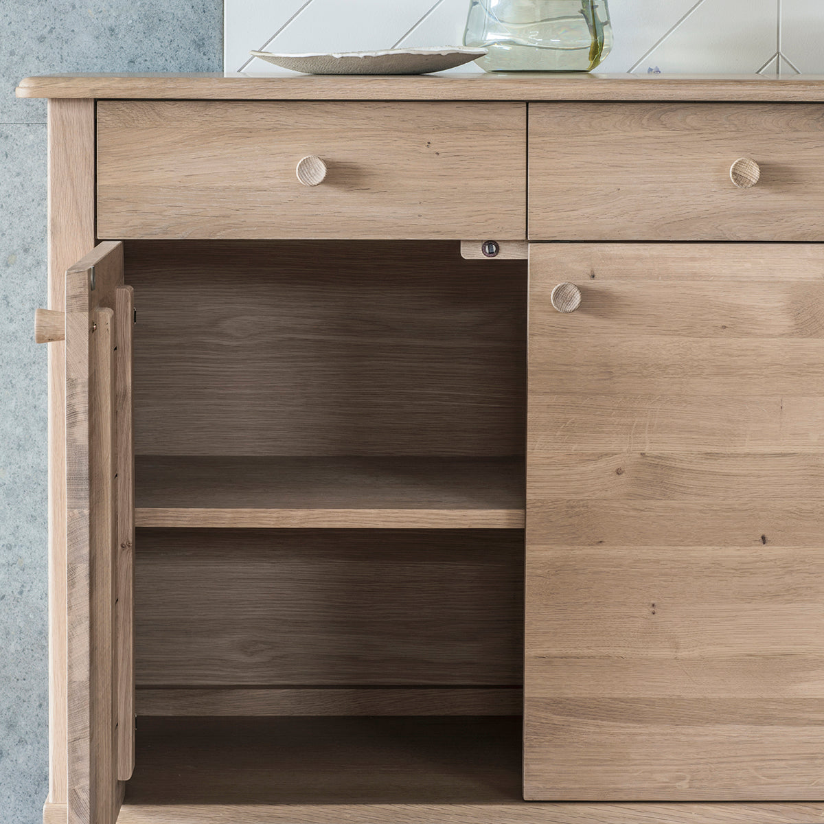 3 Door 3 Drawer Sideboard Marlow - Not A Boring Box