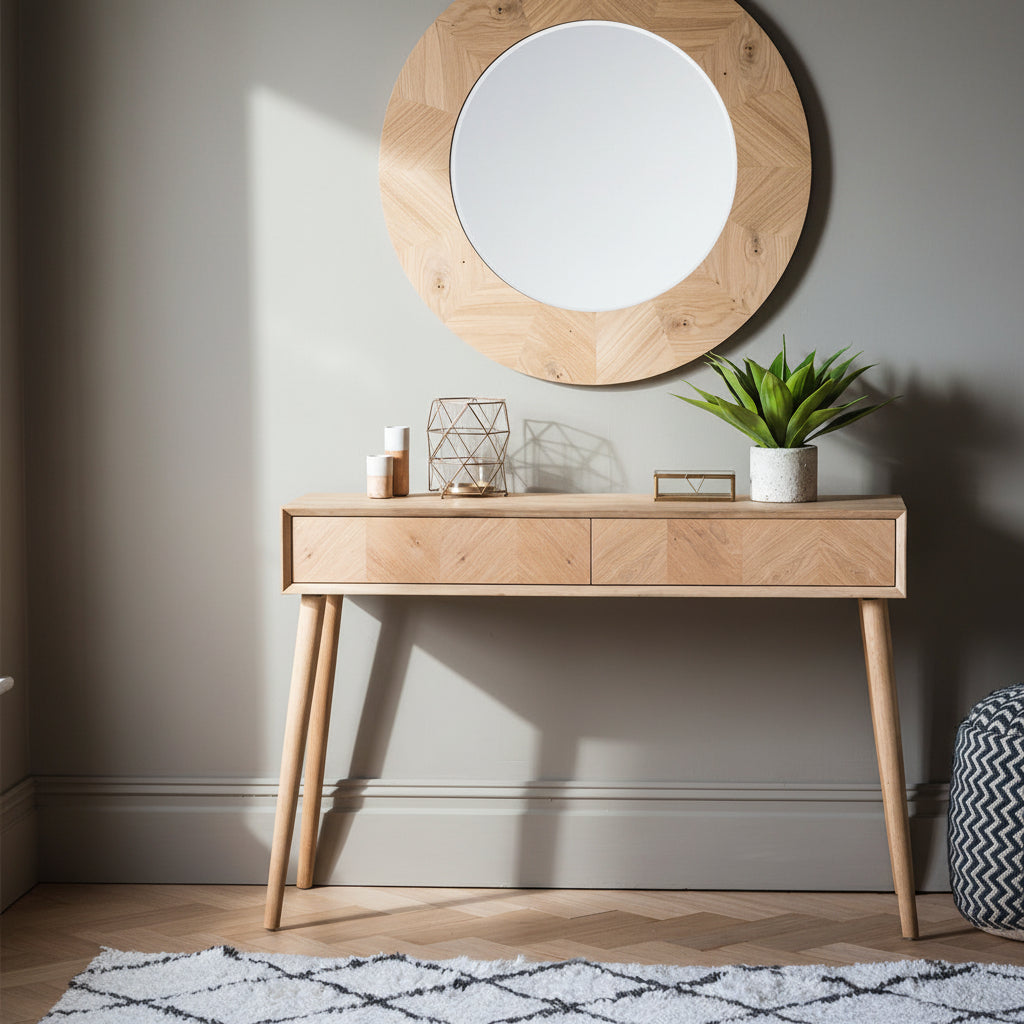 2 Drawer Console Table Roma - Not A Boring Box