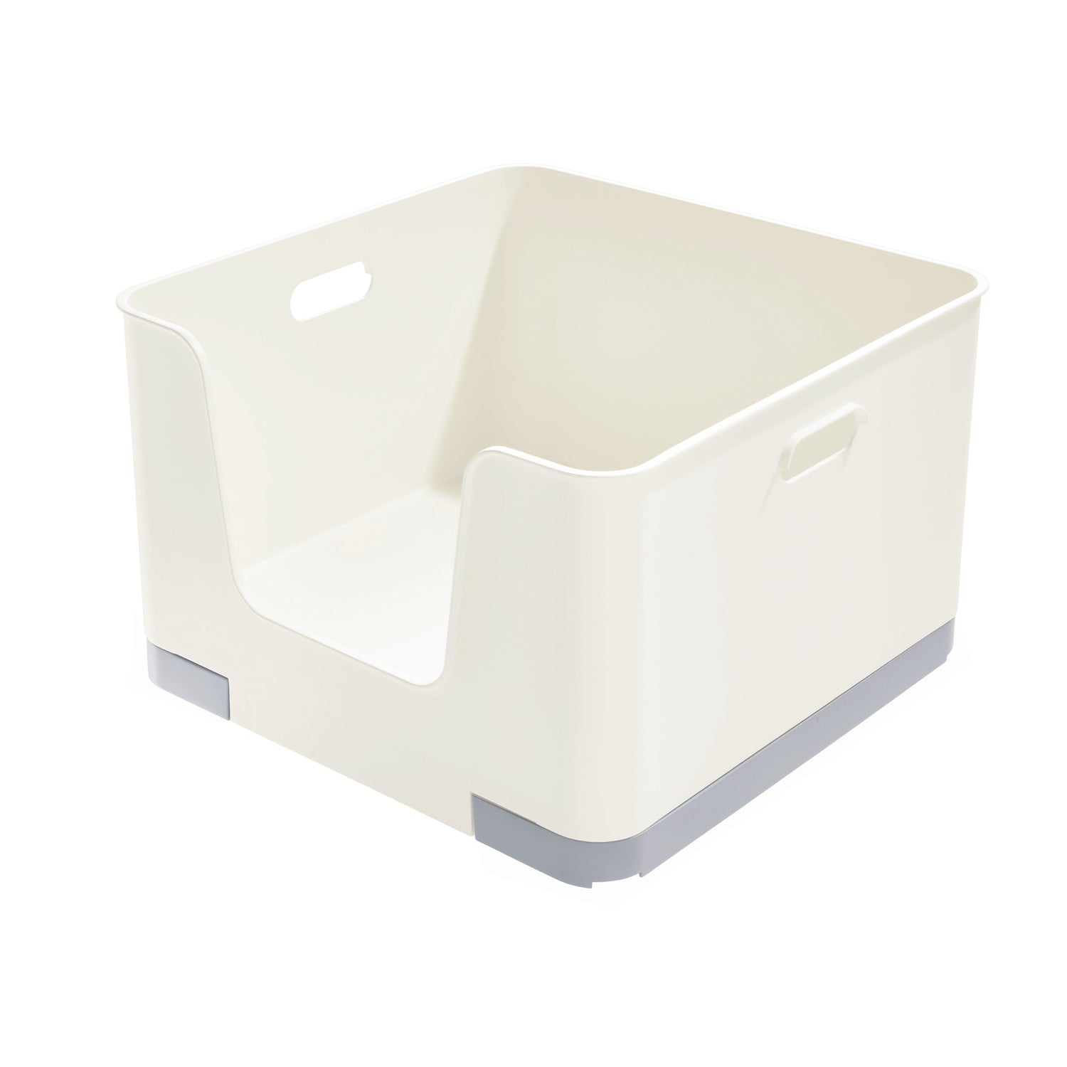Stackable Storage Basket Open Front - Not A Boring Box
