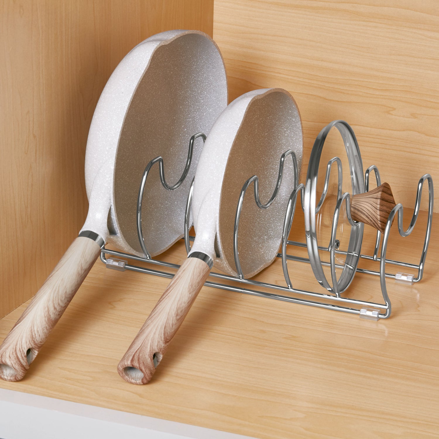 Frying Pan And Lid Organiser -Classico - Not A Boring Box
