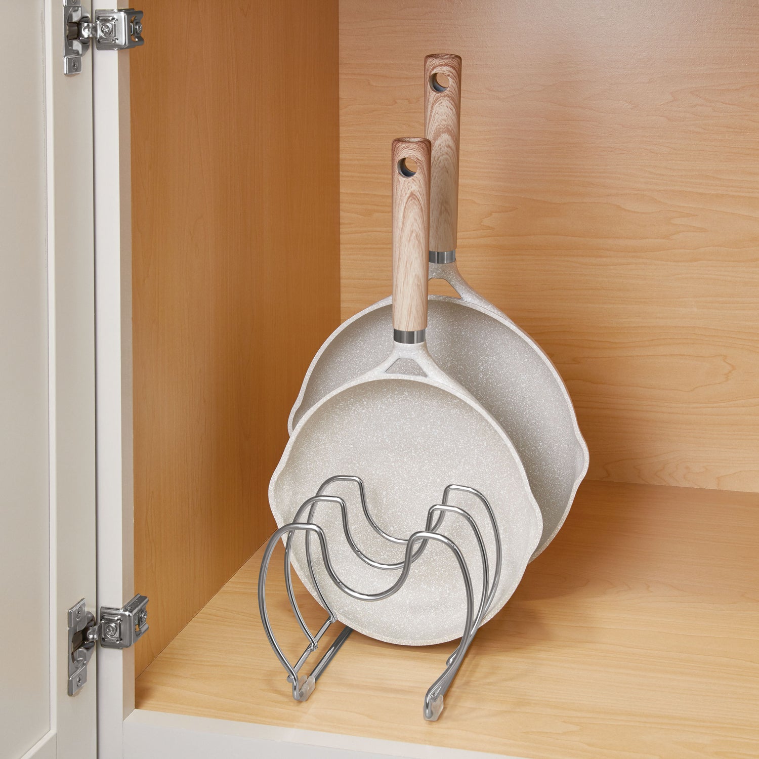 Frying Pan And Lid Organiser -Classico - Not A Boring Box