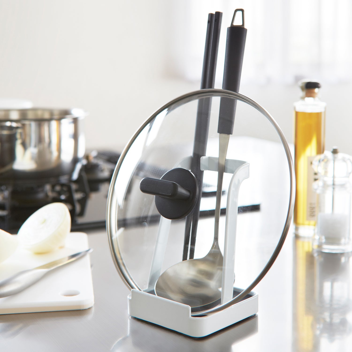 Ladle And Pan Lid Stand