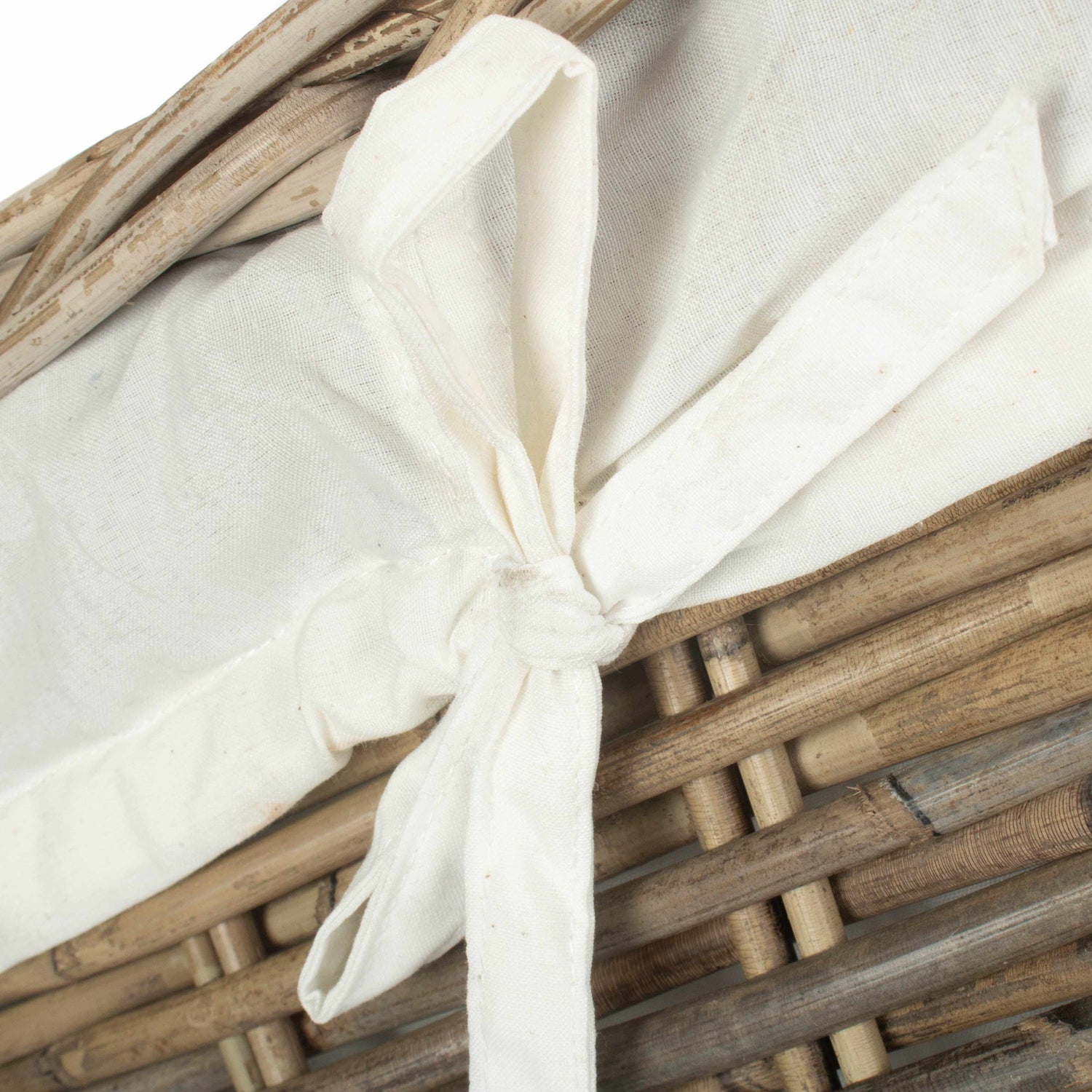 Rattan Laundry Hamper With Lid Large - Not A Boring Box