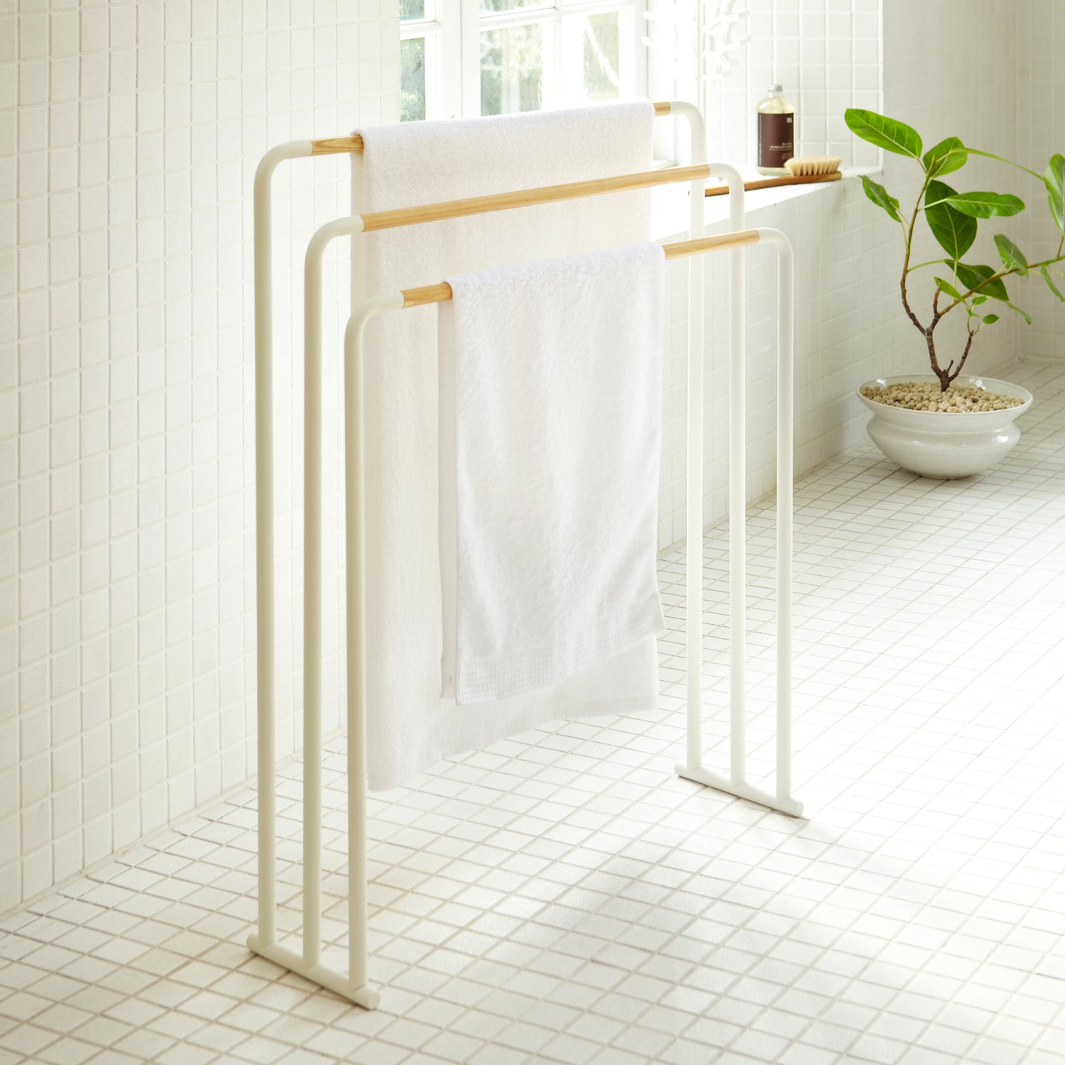 Freestanding Towel Rail Plain