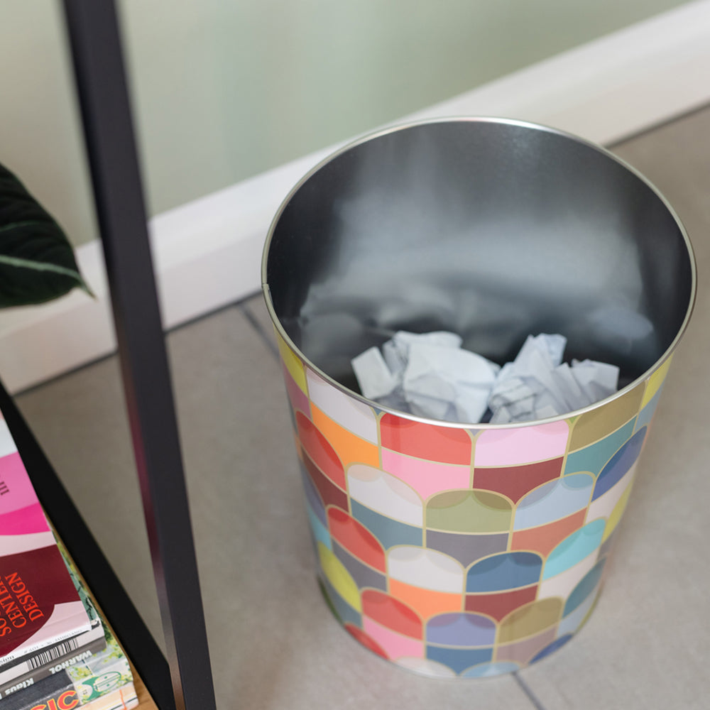 Metal Wastepaper Bin - Not A Boring Box