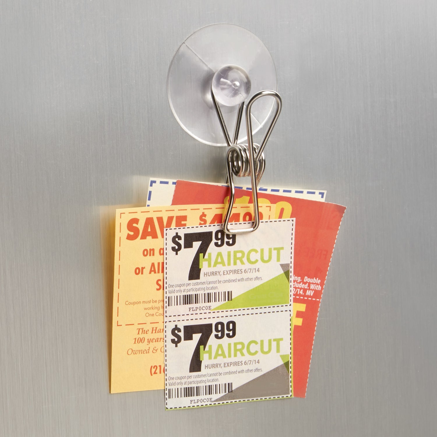 Multi Purpose Suction Clips -Set Of 4 - Not A Boring Box