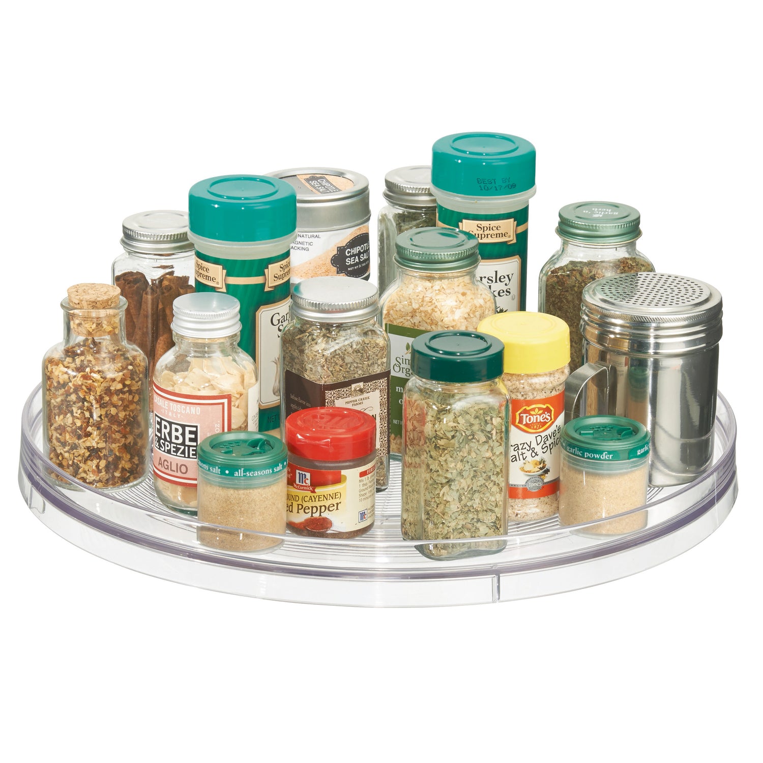 Rotating kitchen cupboard organiser large