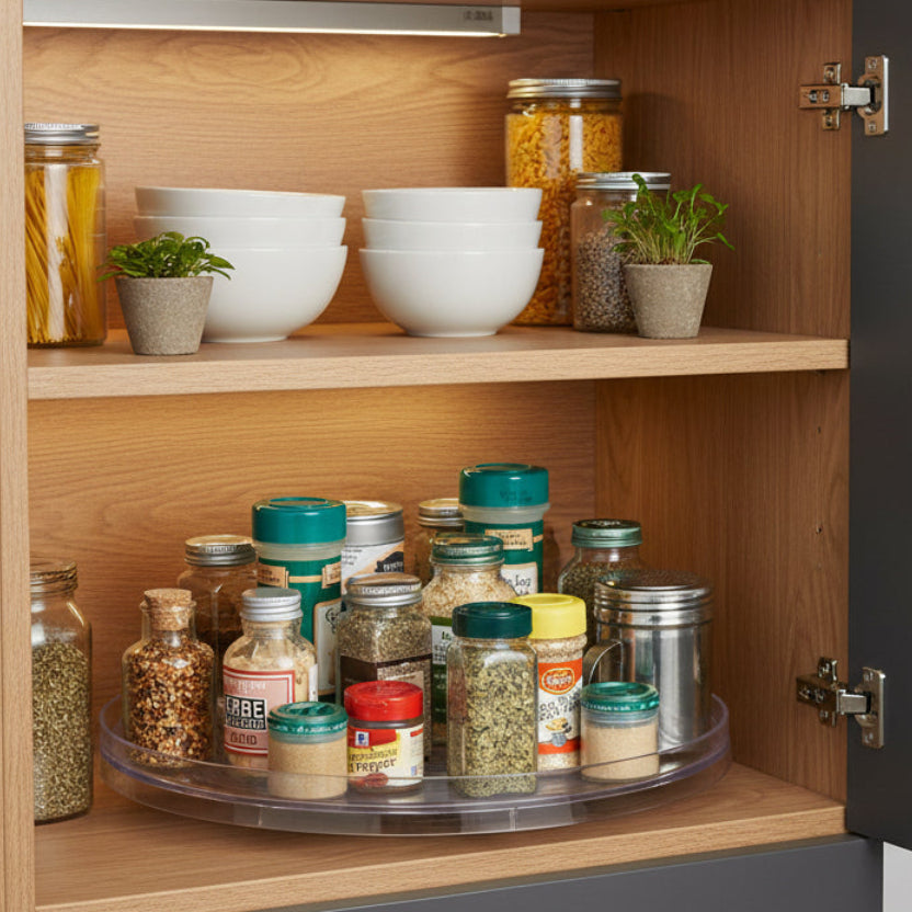 Rotating Kitchen Cupboard Organiser- Large