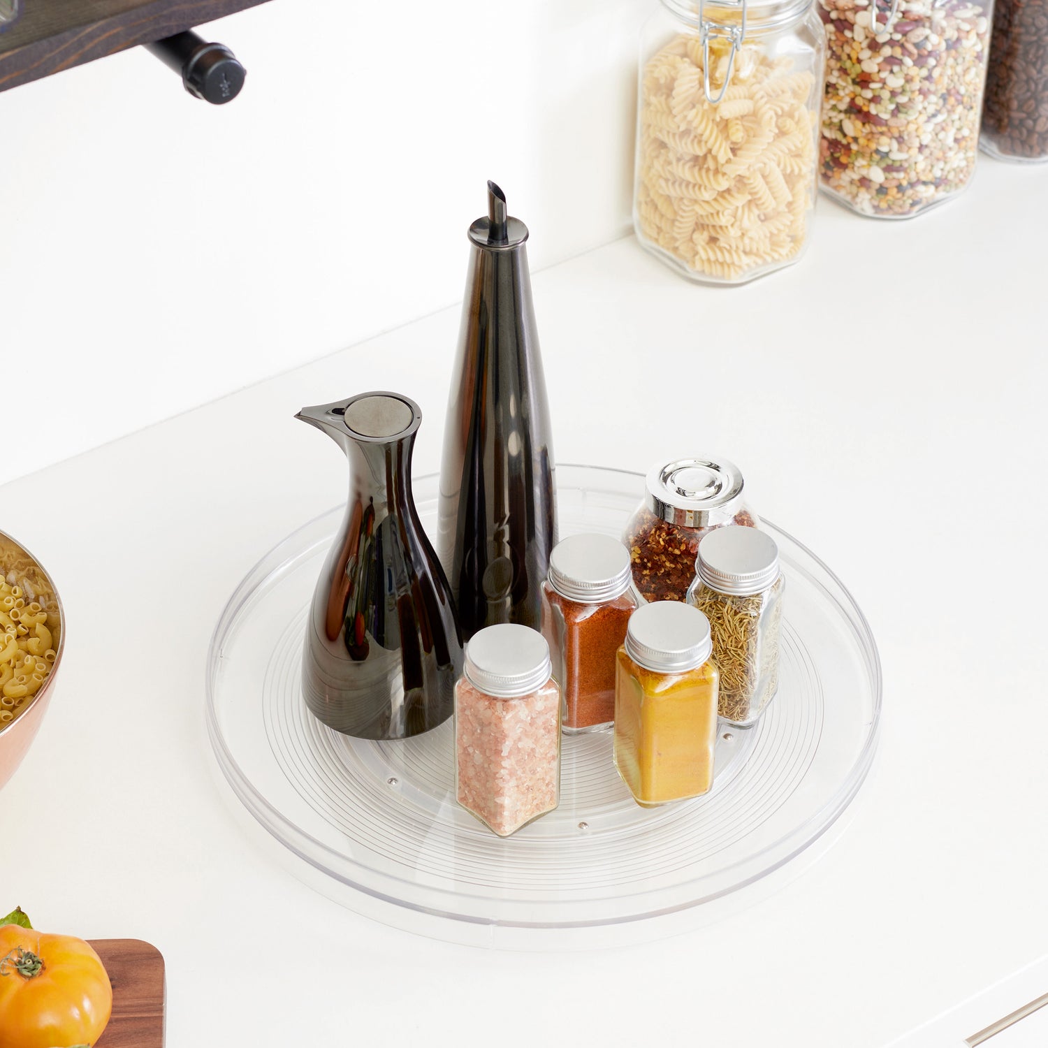 Rotating Kitchen Cupboard Organiser- Large - Not A Boring Box