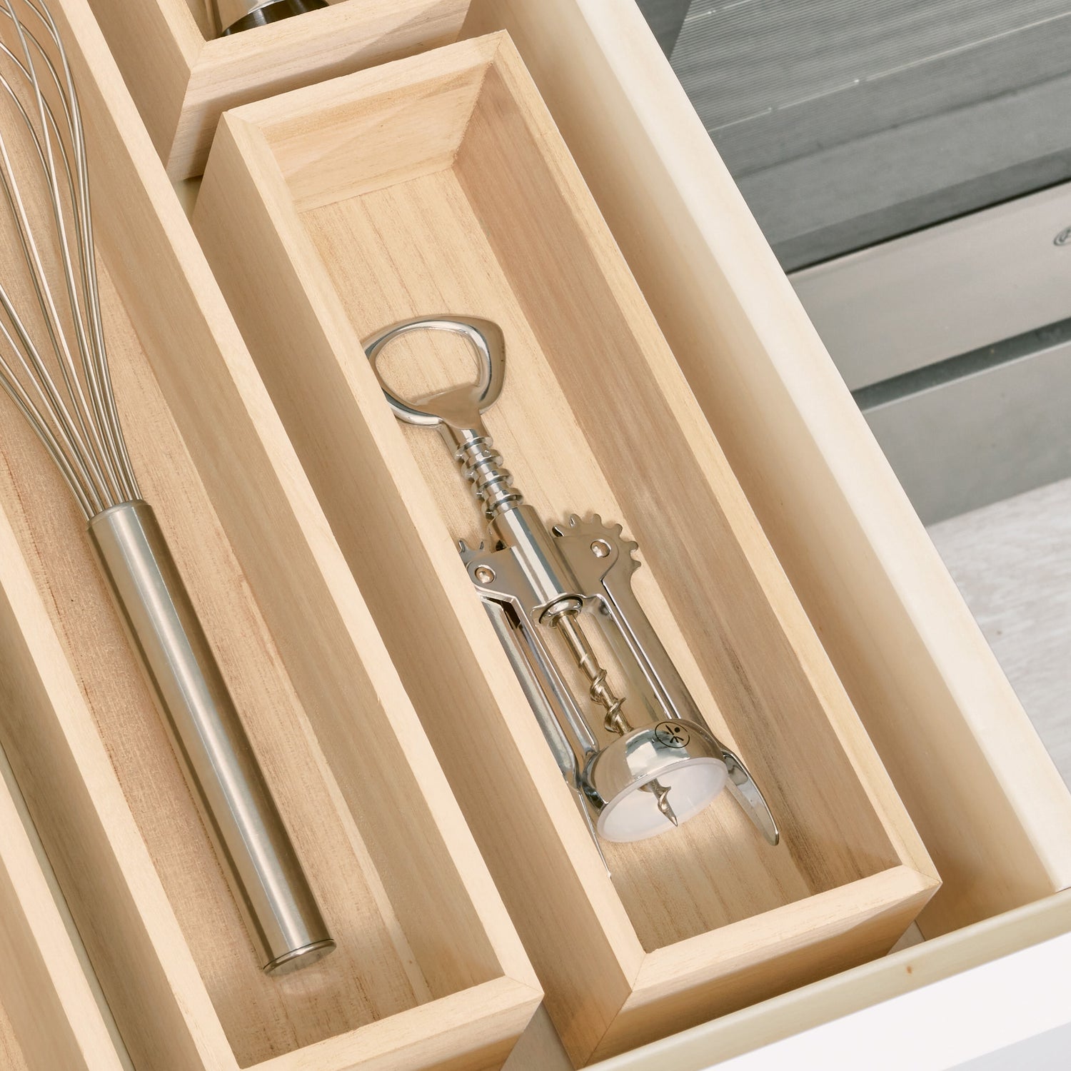 Long Wooden Drawer Organiser - Not A Boring Box