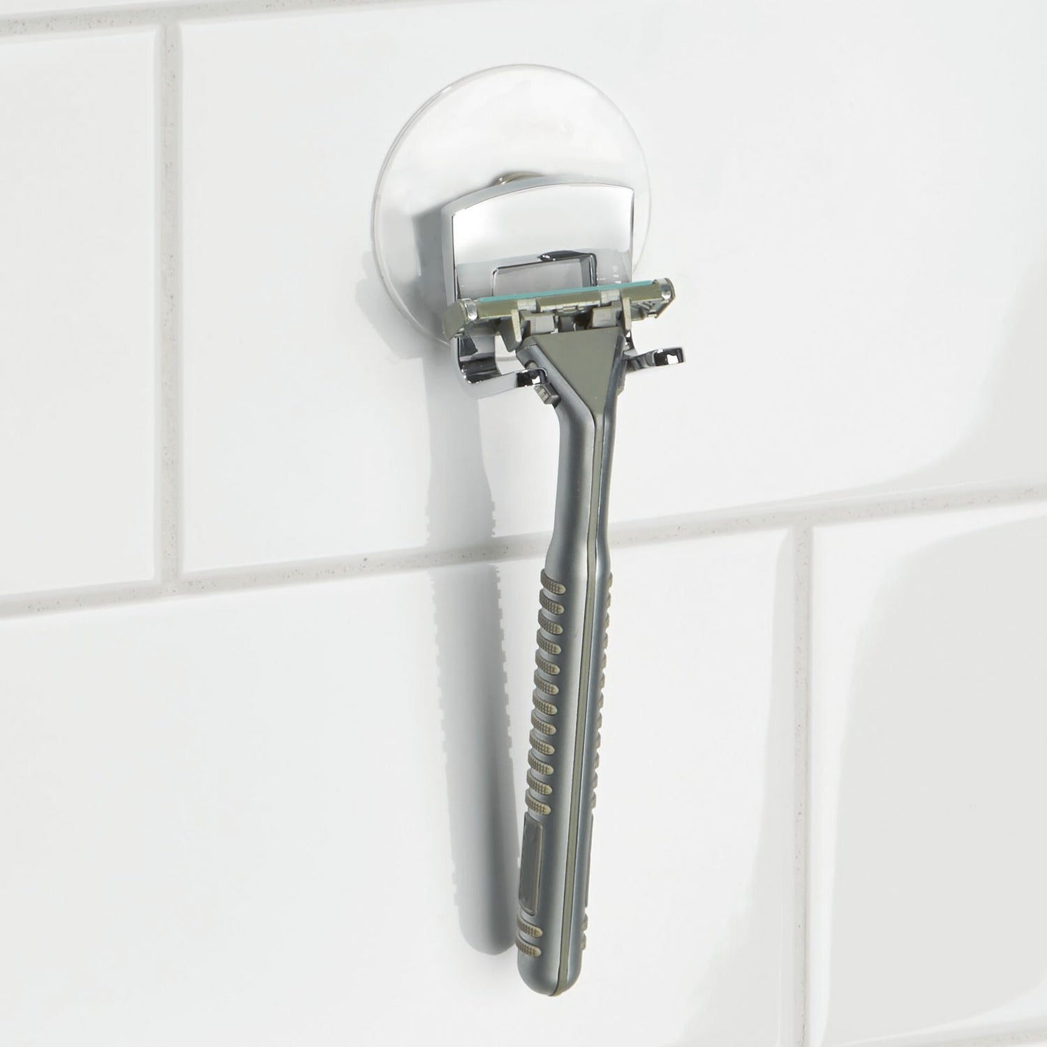 Razor Storage Hook -Suction Mounted - Not A Boring Box