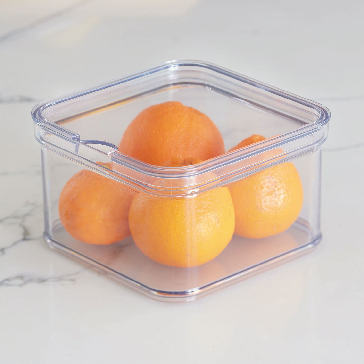 Square Lidded Fridge Storage Box- Crisp - Not A Boring Box