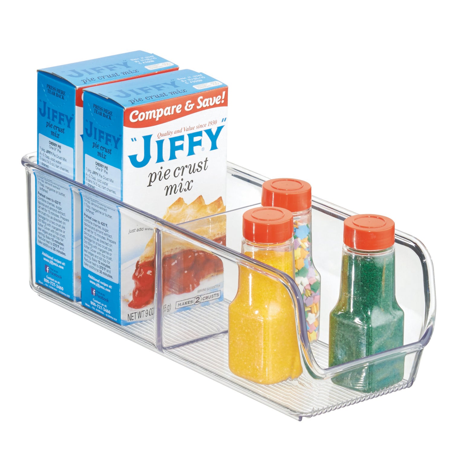 2 Compartment Divided Organiser- Linus