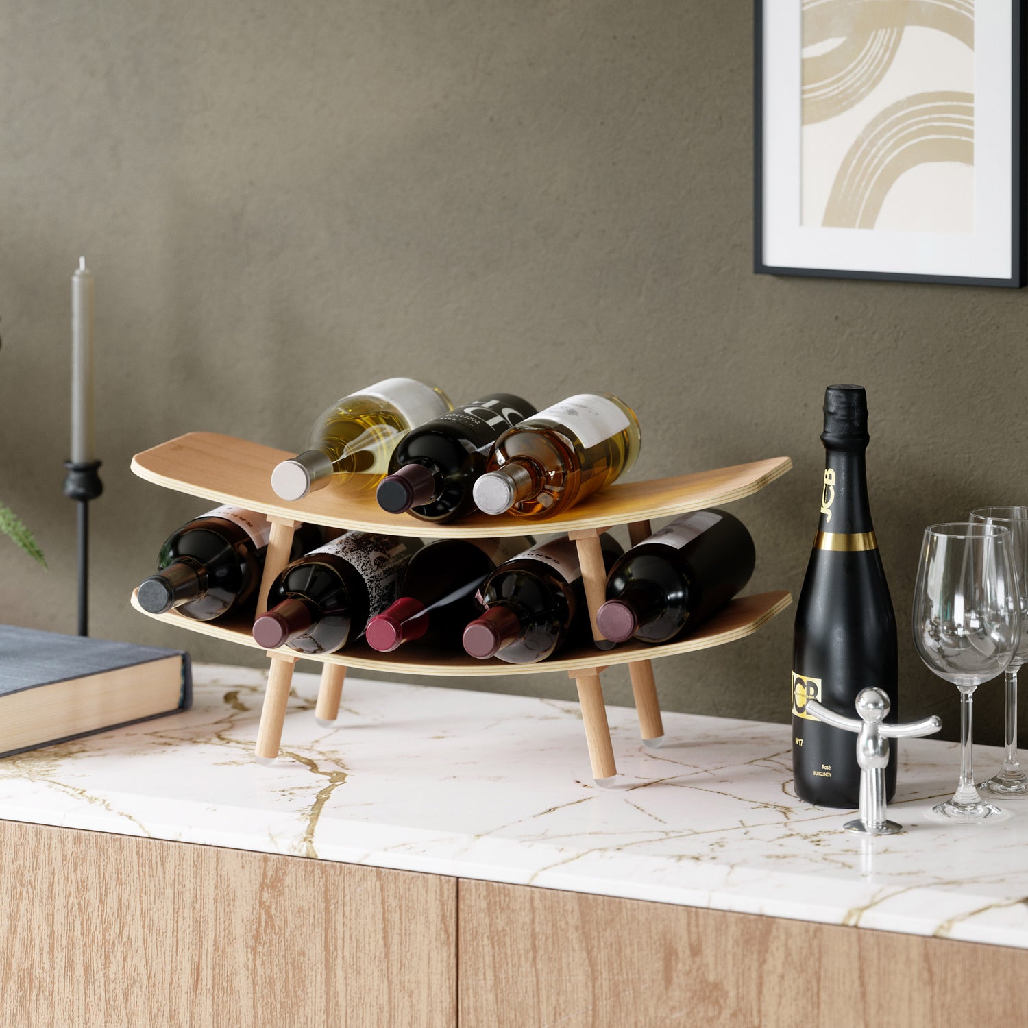 Wine Rack Vinola - Not A Boring Box