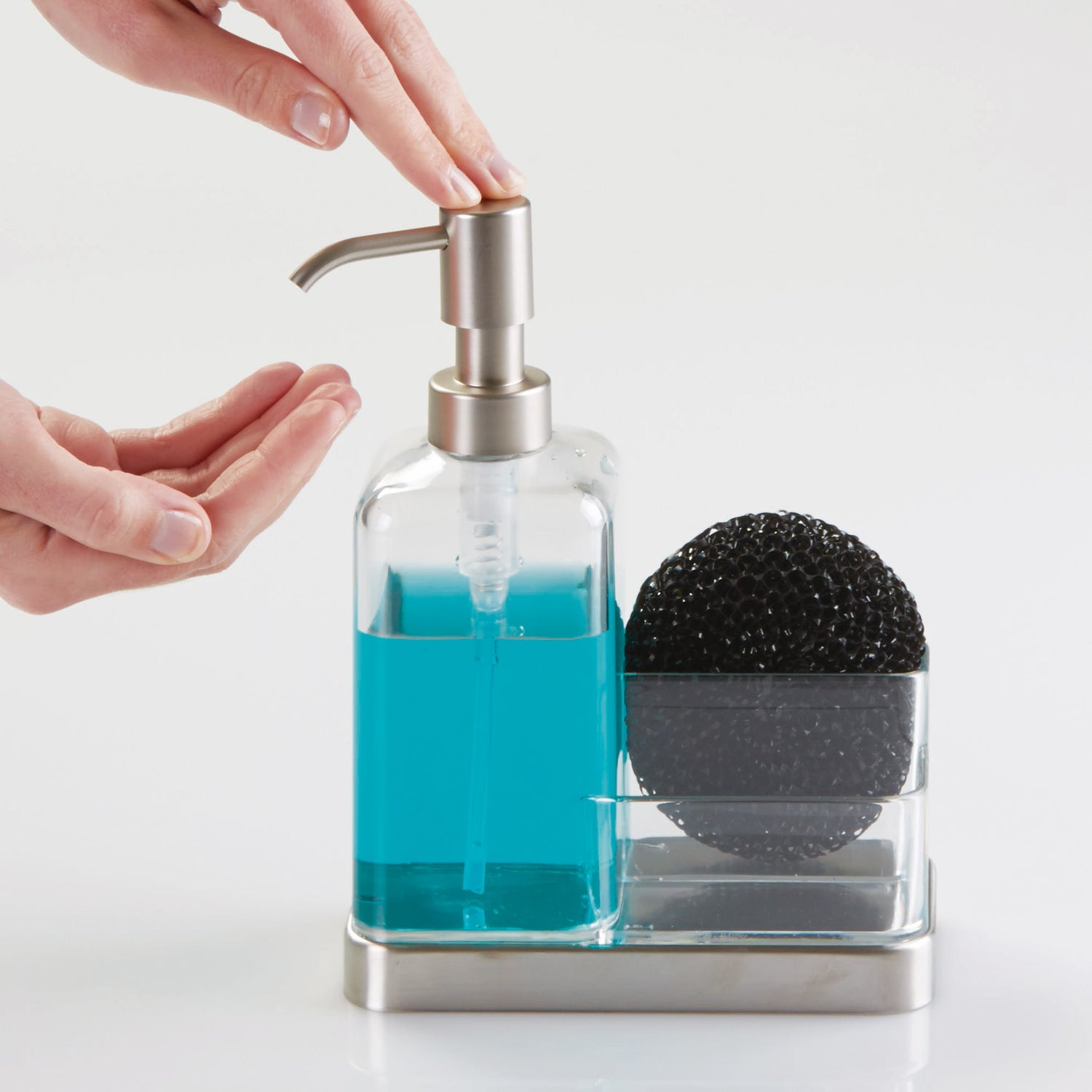 Soap Dispenser With Sponge Holder - Not A Boring Box