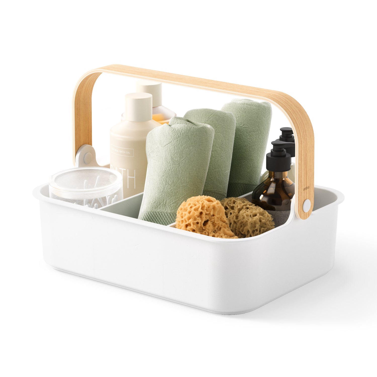 Large Cosmetic Caddy With Removable Dividers Bellwood - Not A Boring Box