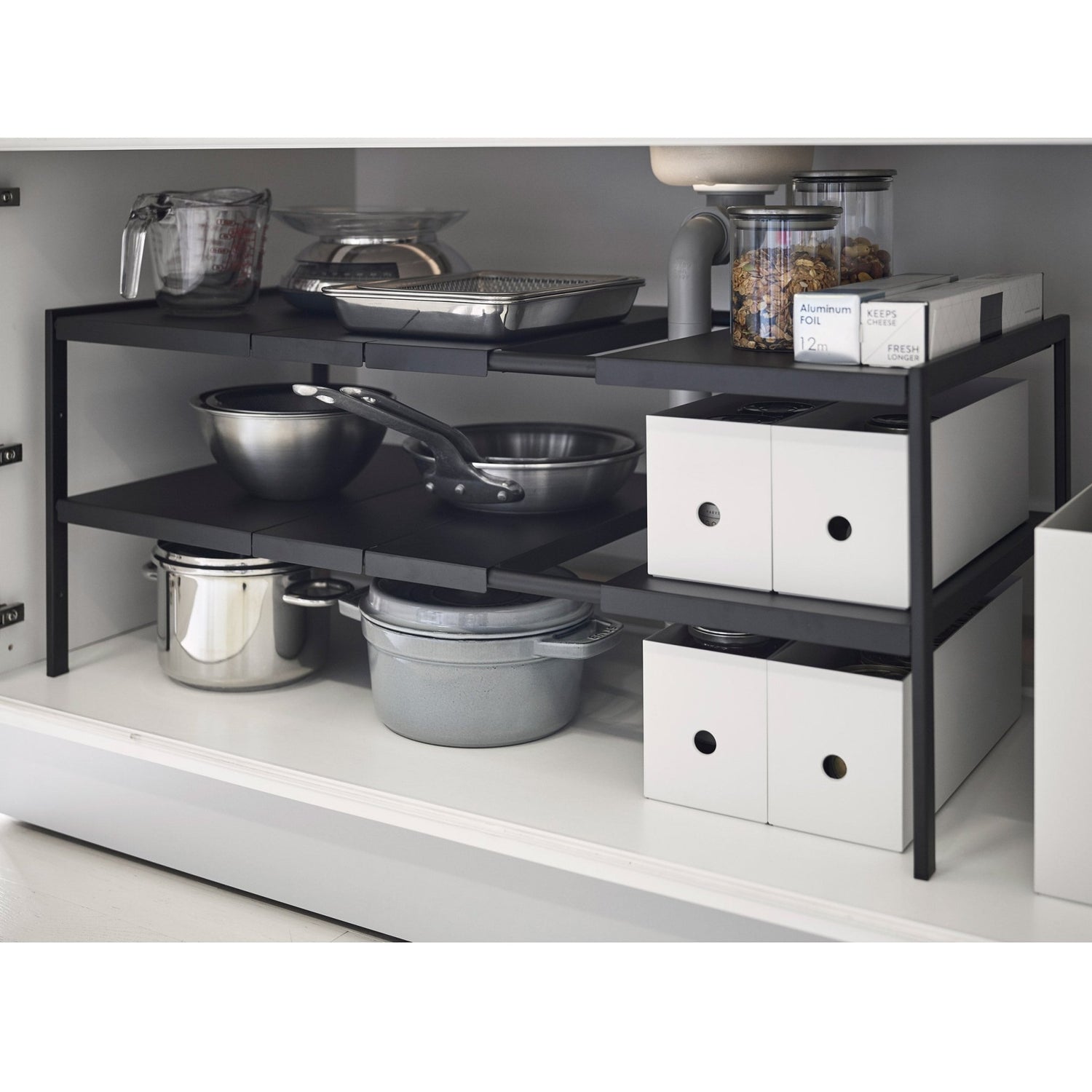 Under Sink Organiser - Tower - Not A Boring Box APFE