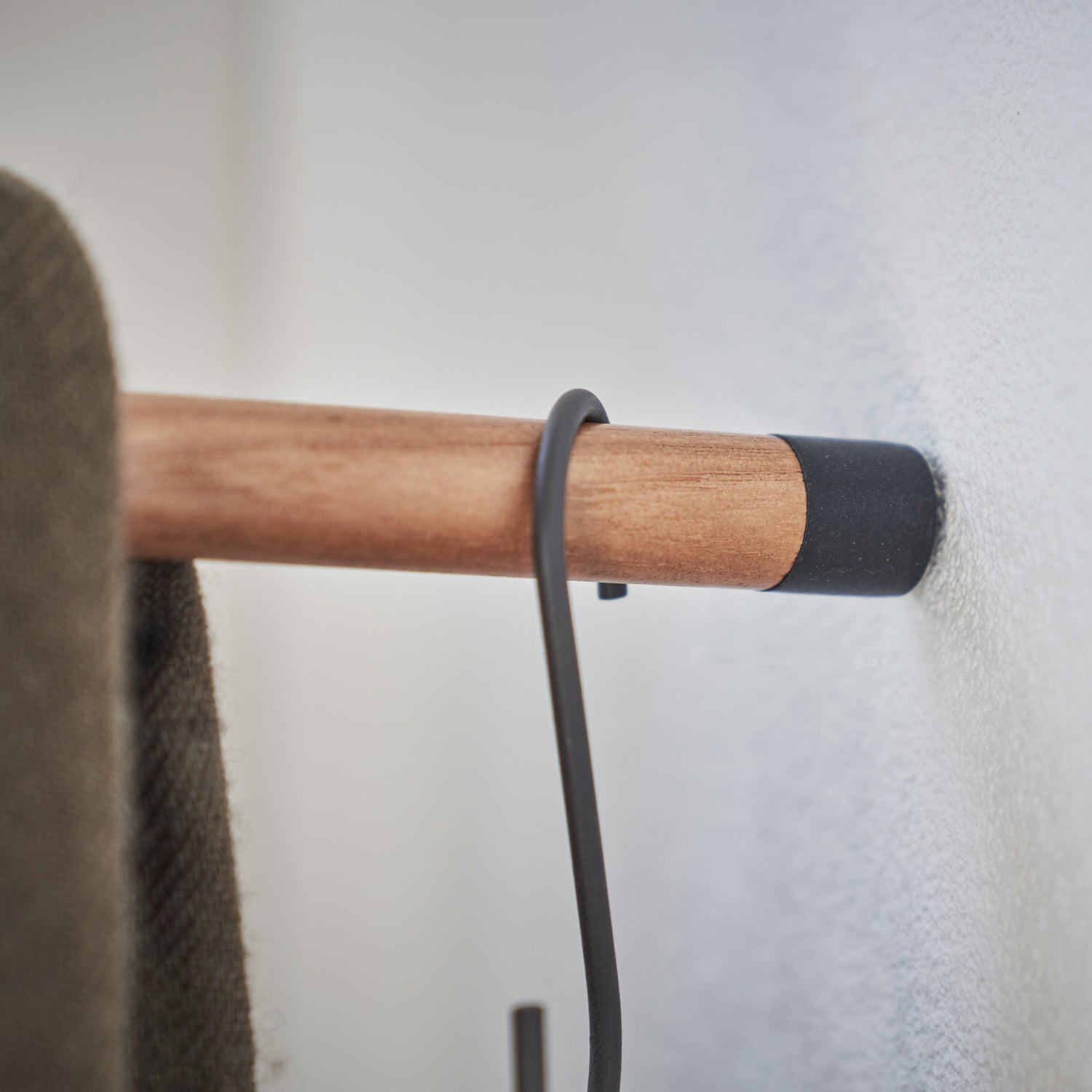 Leaning Corner Coat Rack - Not A Boring Box