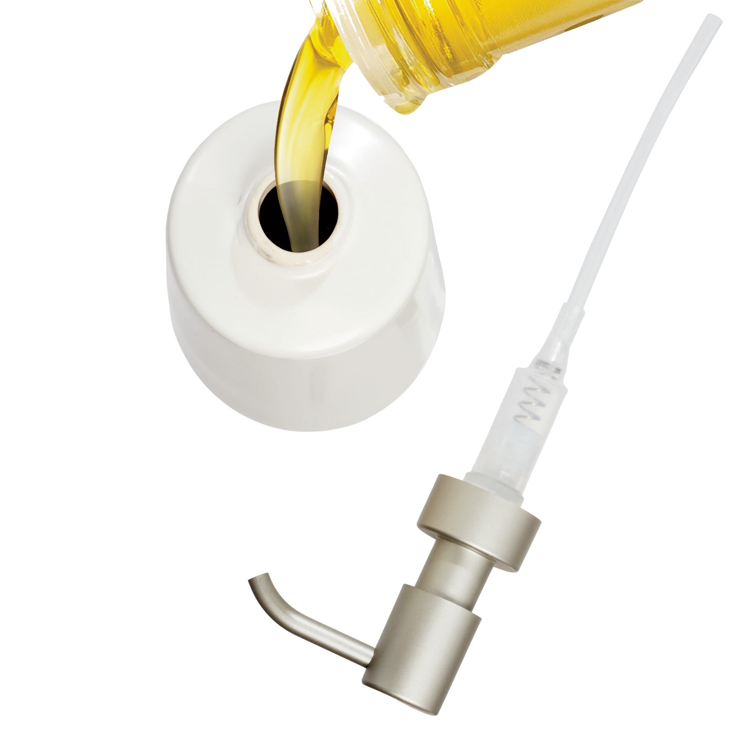 Ceramic Soap Dispenser Eco Vanity - Not A Boring Box