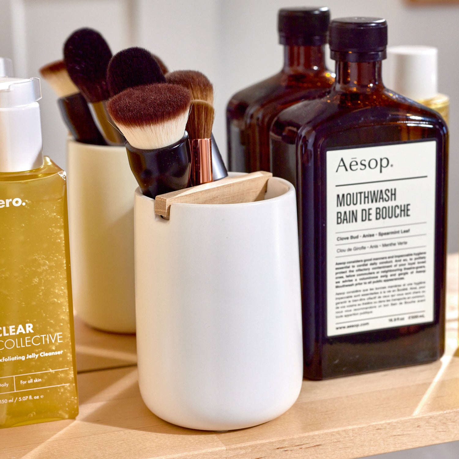 Ceramic Toothbrush Holder Eco- Vanity - Not A Boring Box