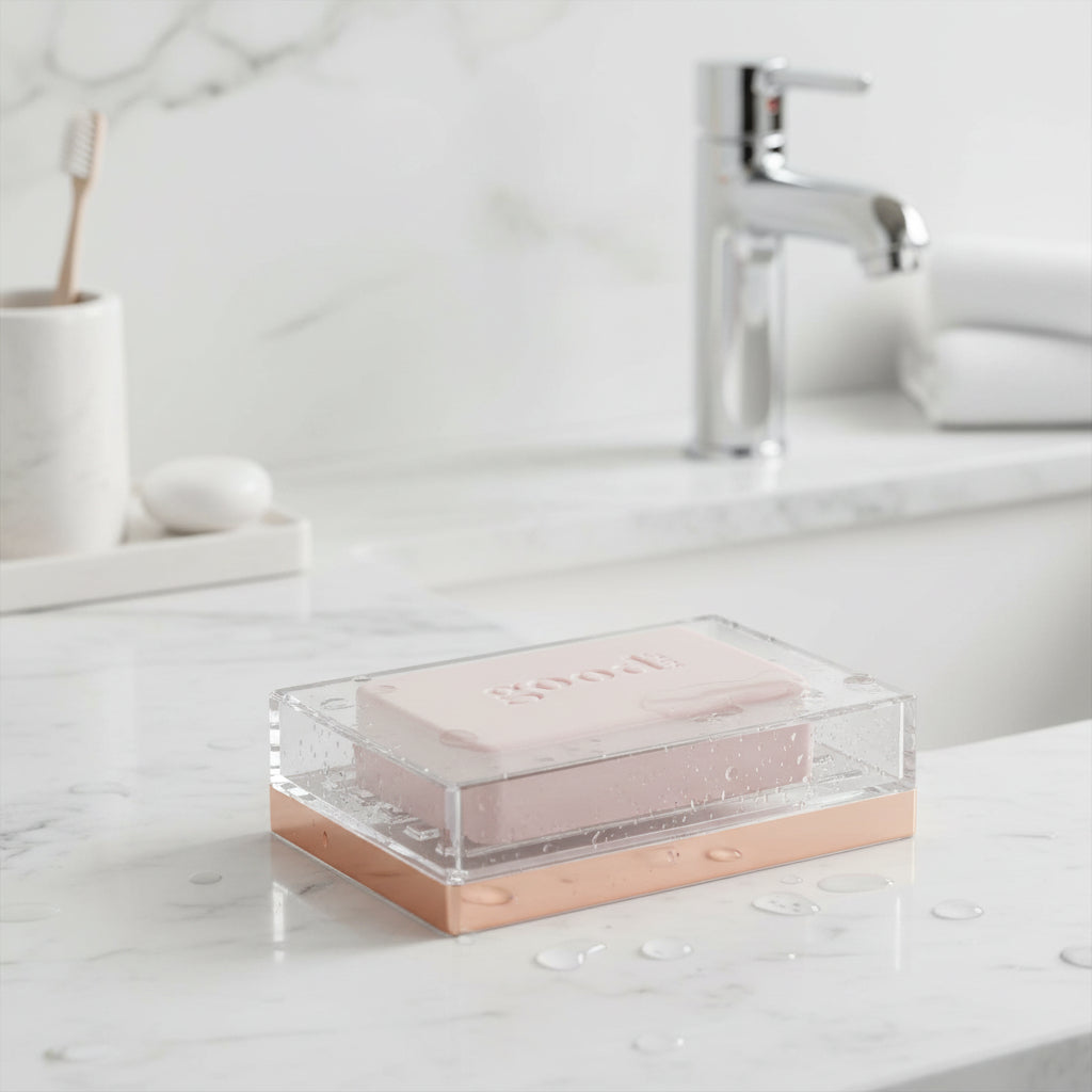Soap Dish- Rose Gold - Not A Boring Box