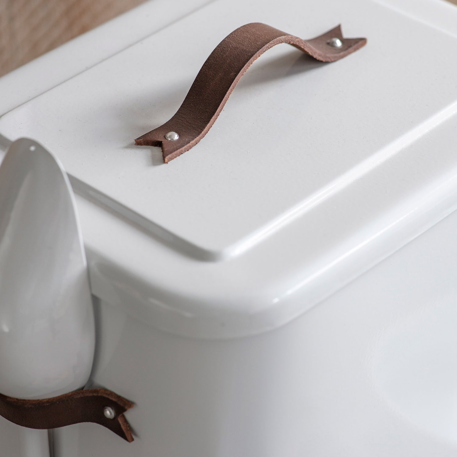 Pet Food Storage Bin With Scoop Medium - Not A Boring Box