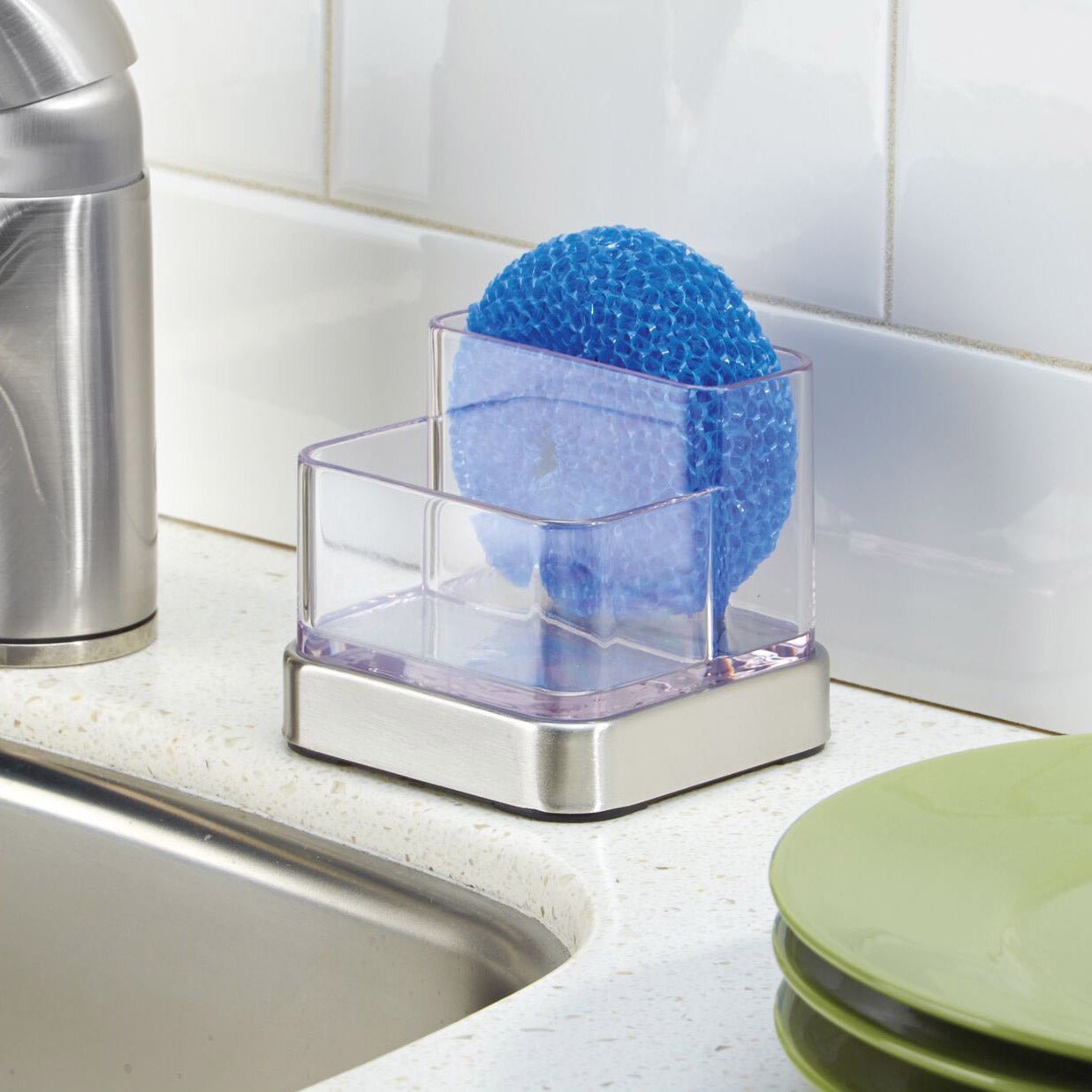 Double Scourer And Sponge Holder Forma - Not A Boring Box