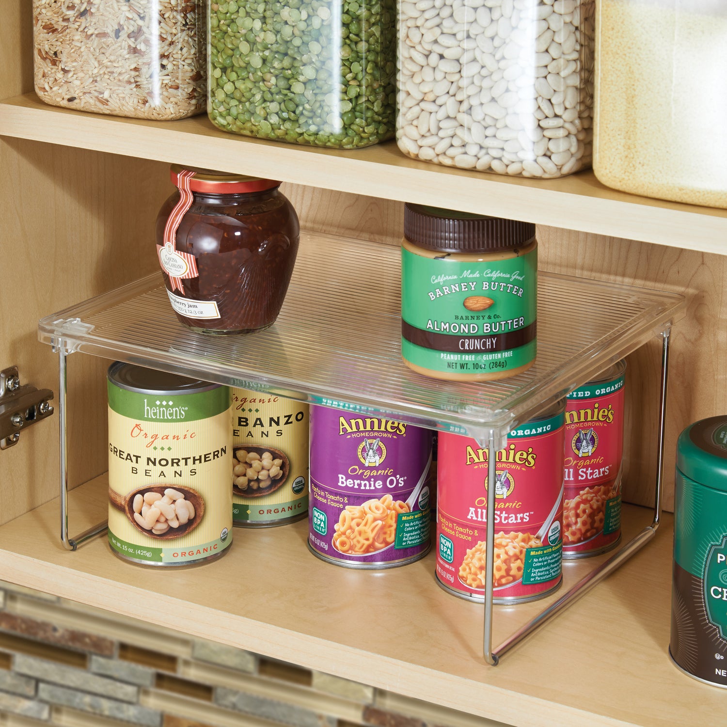 Stackable Kitchen Cabinet Shelf Linus - Not A Boring Box