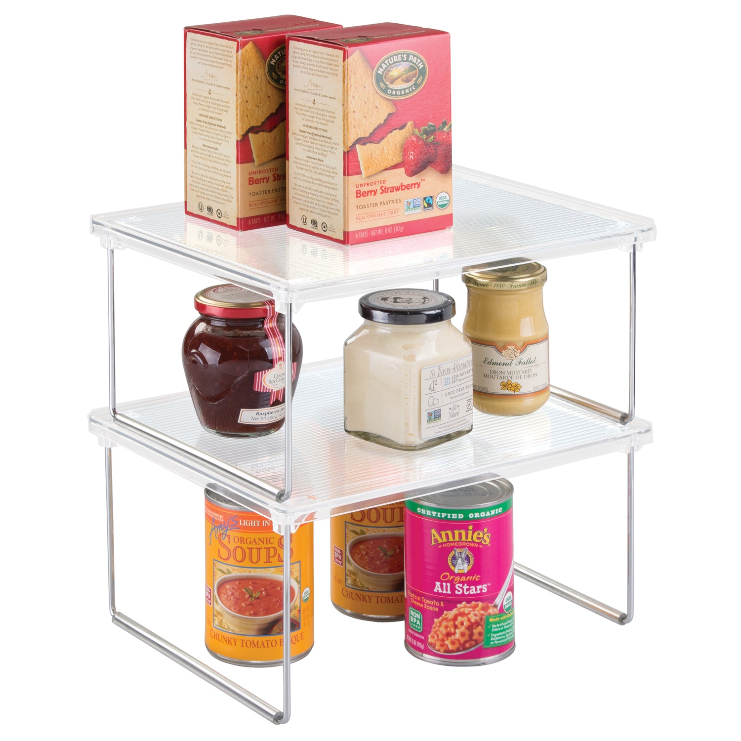 Stackable Kitchen Cabinet Shelf Linus - Not A Boring Box
