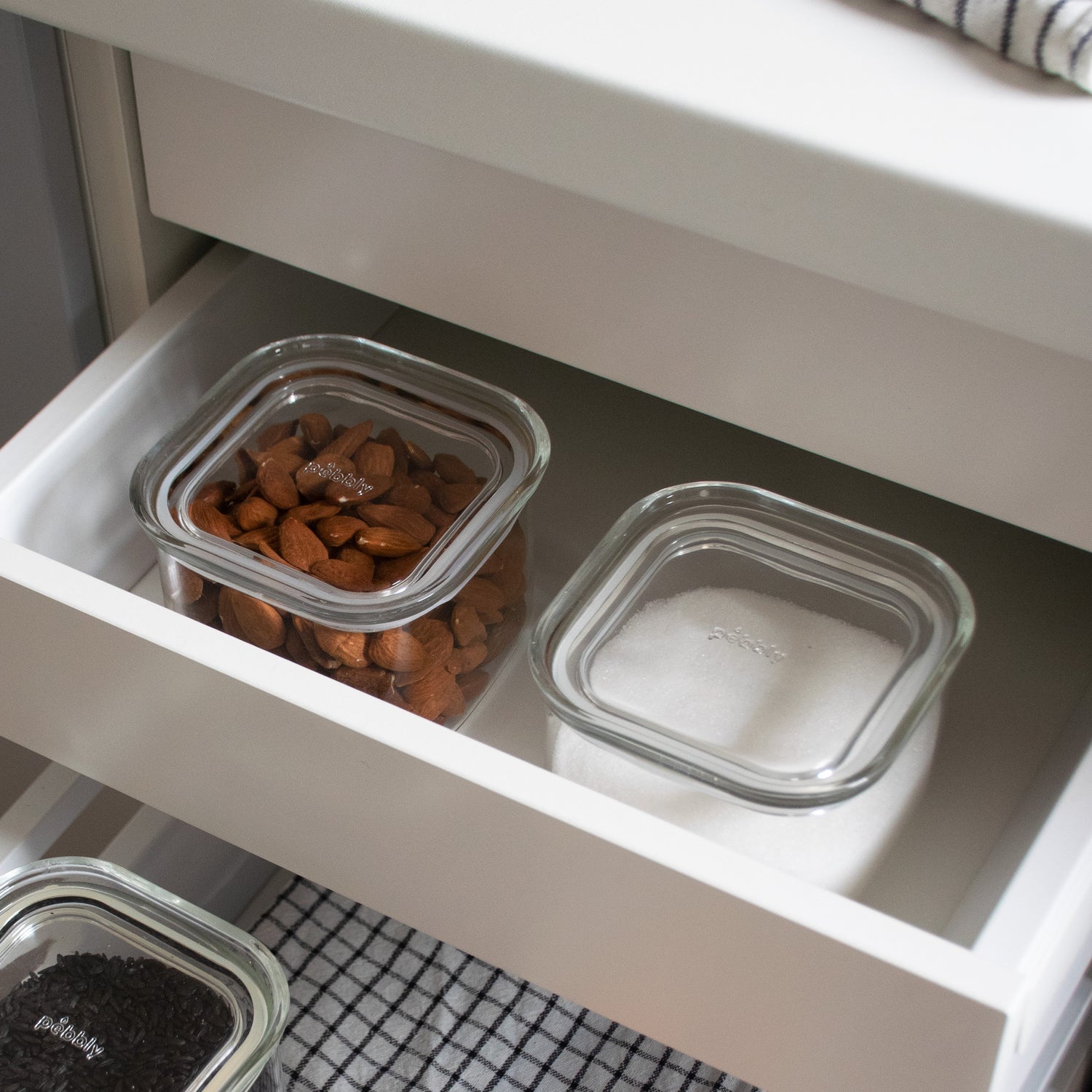 Glass Storage Canister With Glass Lid 500Ml