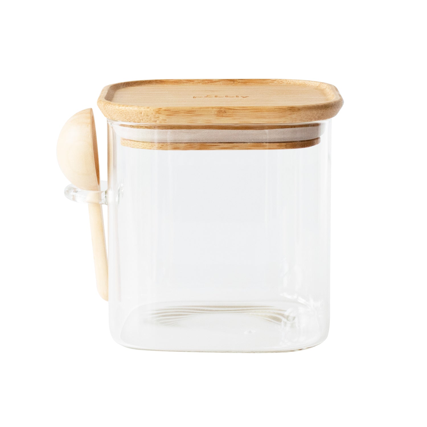 Glass Canister With Measuring Spoon 800Ml - Not A Boring Box