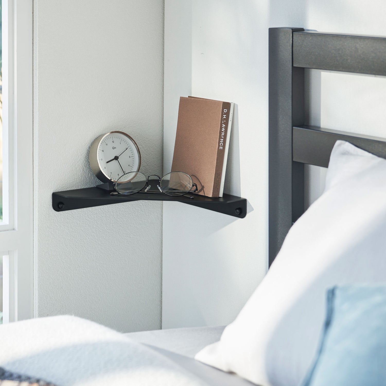 Wall Mounted Corner Shelf - Not A Boring Box