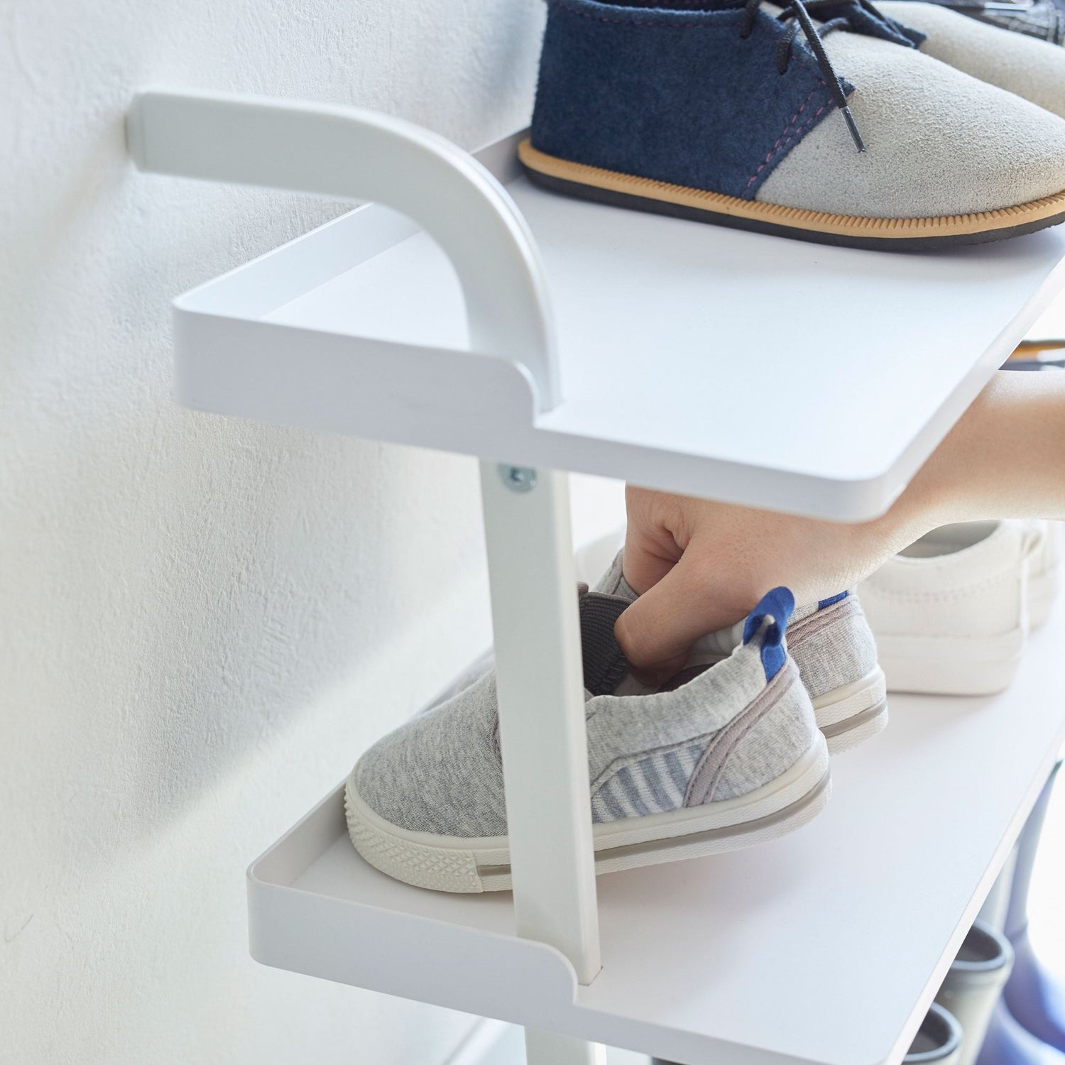 Kid's Leaning Shoe Rack - Not A Boring Box APFE
