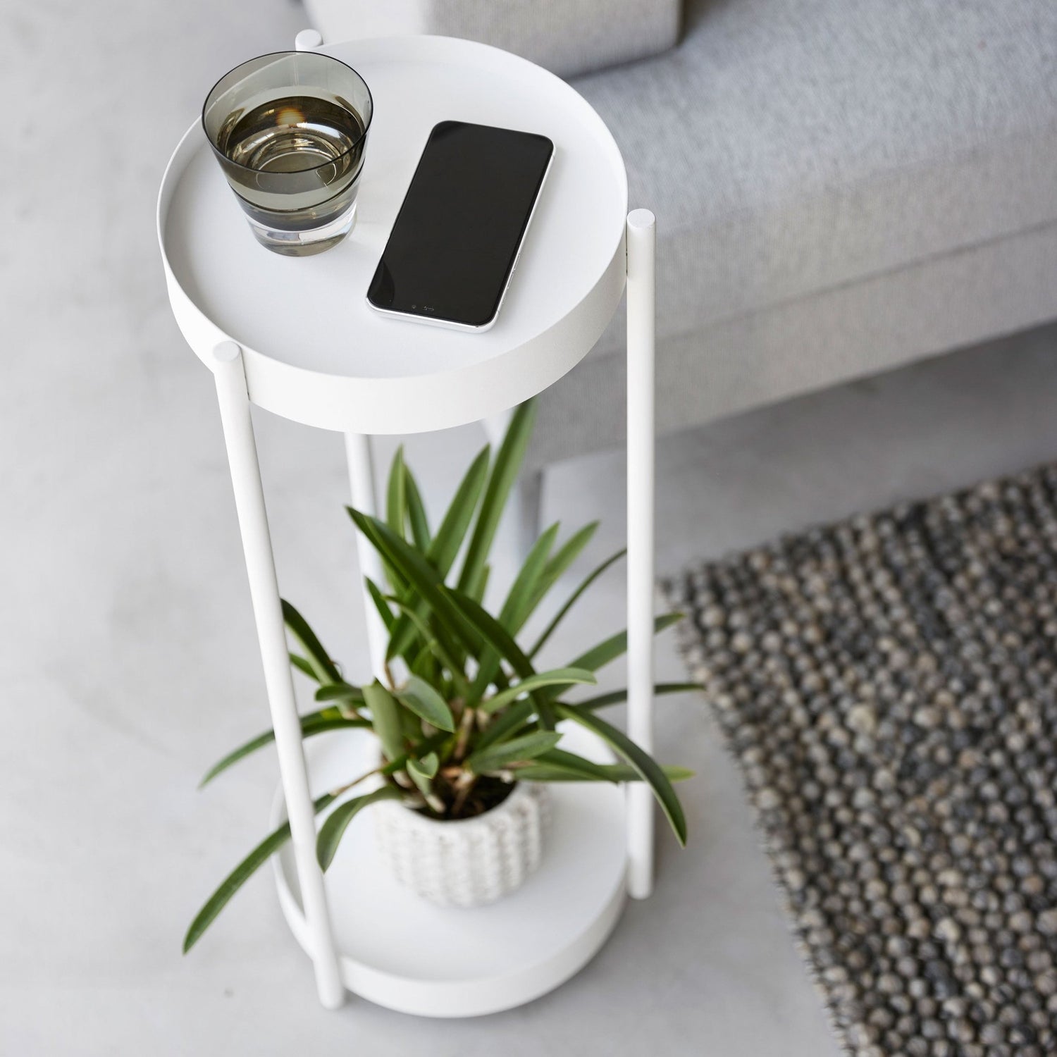 2 Tier Plant Stand with Castors - Not A Boring Box APFE