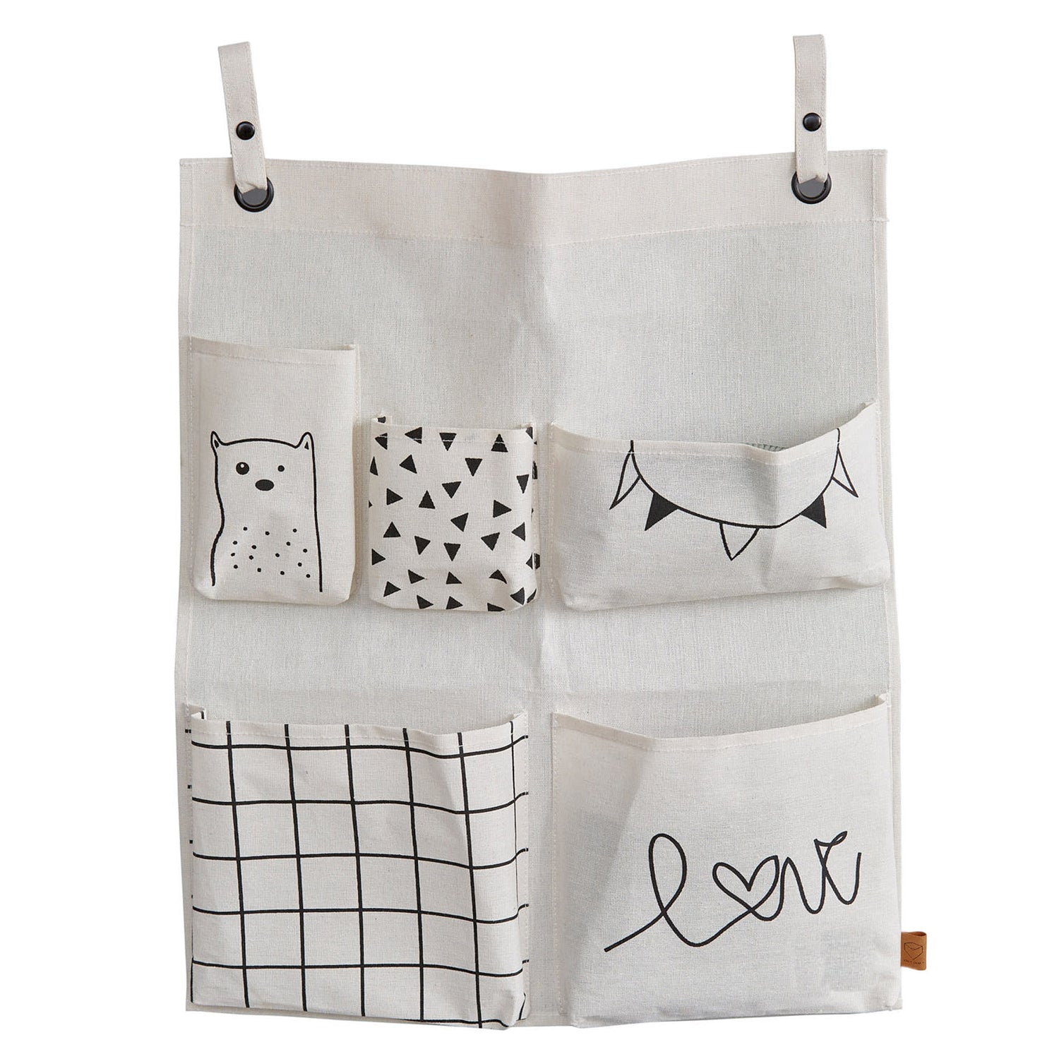 Hanging Organiser With 5 Pockets - Not A Boring Box