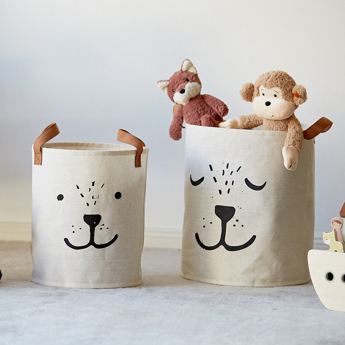 Toy Storage Bag Set Of 2 - Not A Boring Box