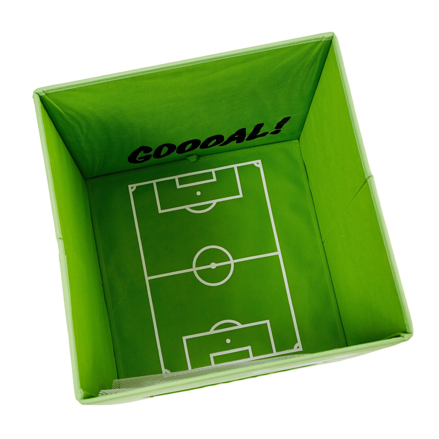 Football Toy Storage Box With Lid - Not A Boring Box