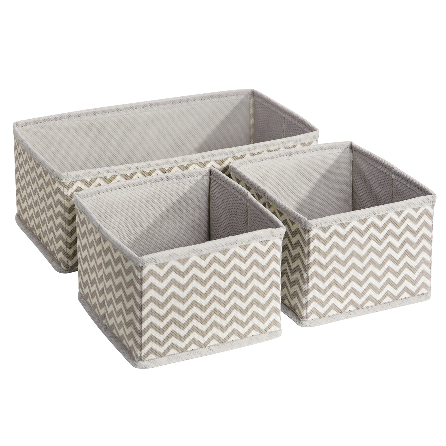 3 Piece Organiser Set Chevron - Not A Boring Box