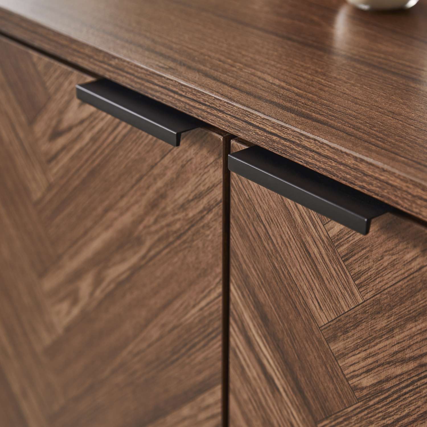 Shoe Storage Cabinet Parquet - Not A Boring Box