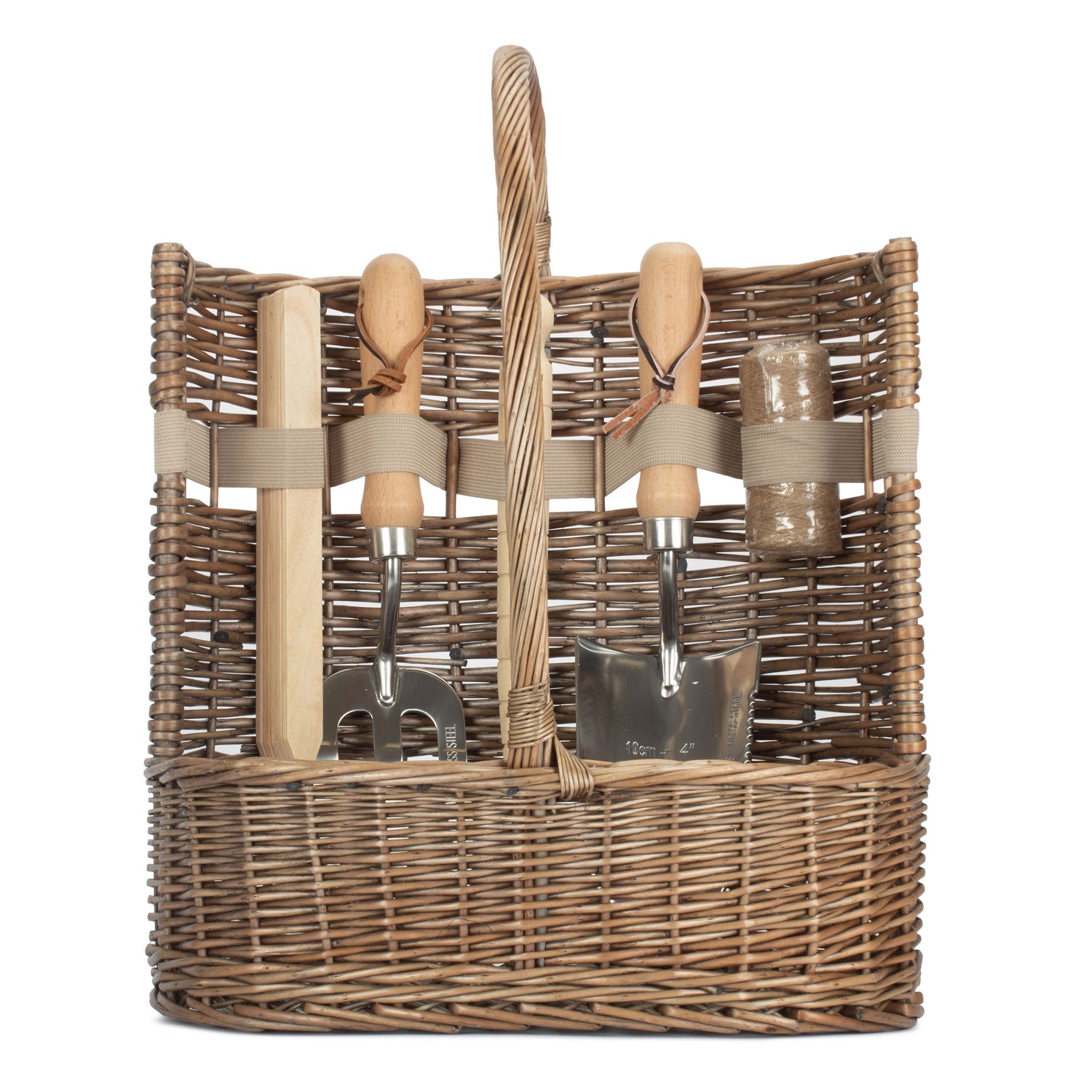 Deluxe Garden Tool Basket Antique Wash - Not A Boring Box