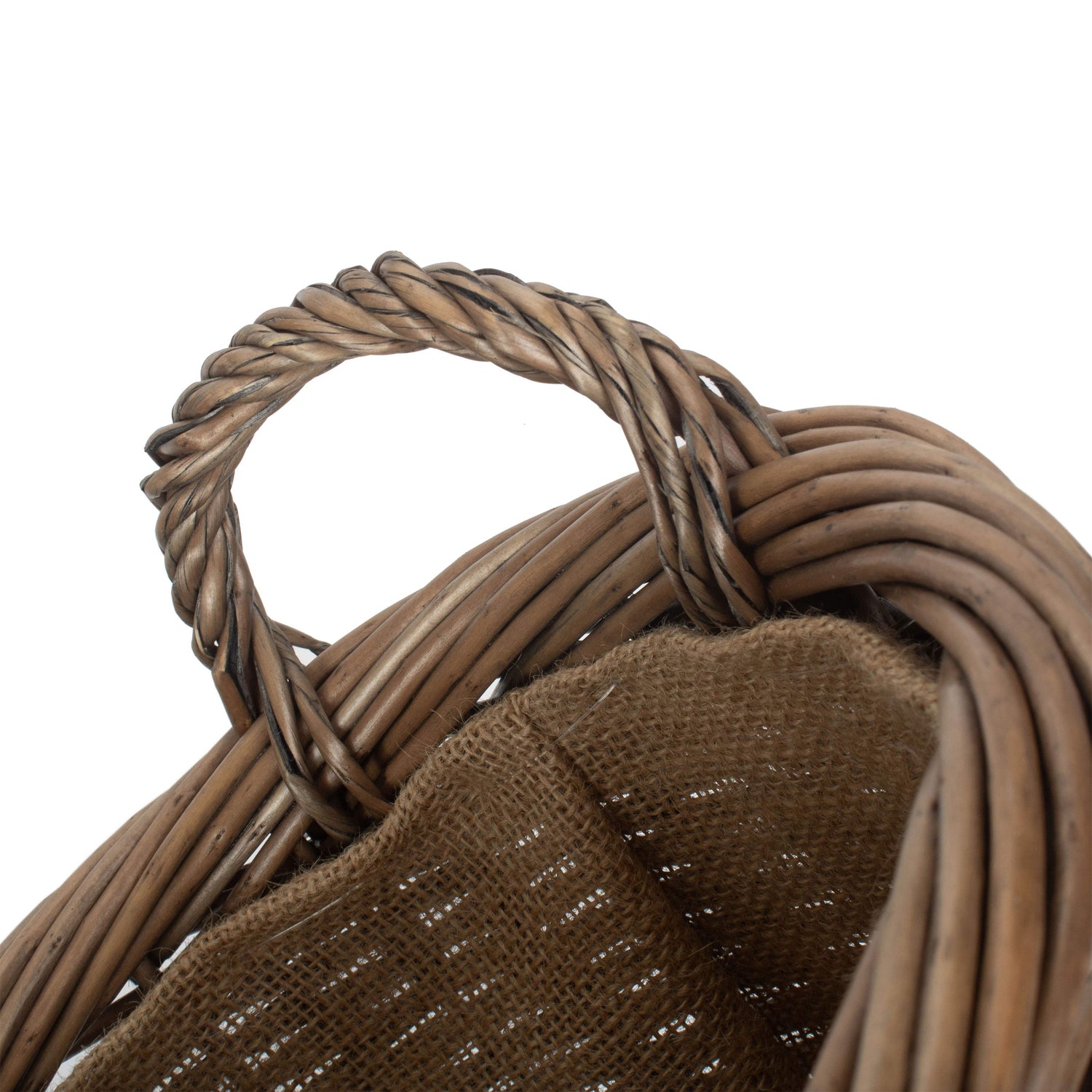 Small Willow Umbrella Stand Antique Wash - Not A Boring Box