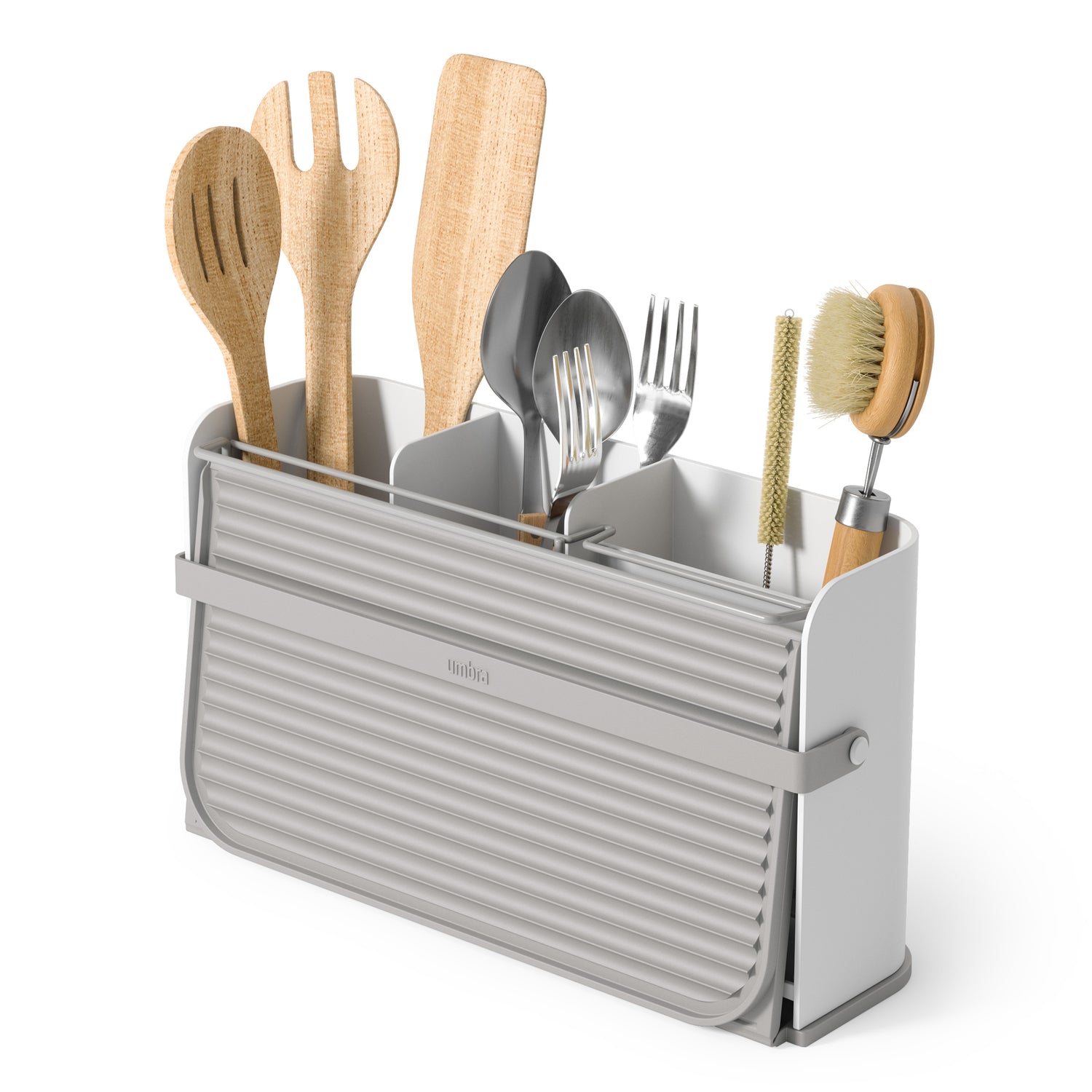 Compact Dish Rack With Mat Sling - Not A Boring Box