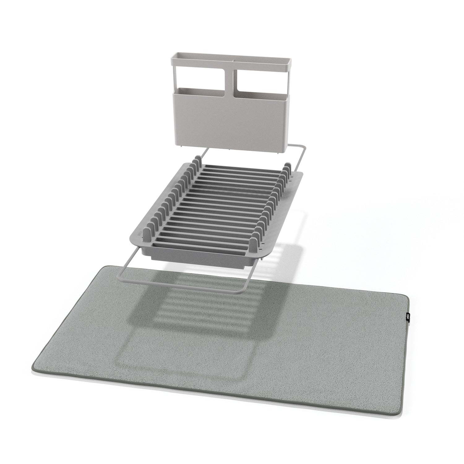 Over The Sink Dish Drying Rack And Mat - Not A Boring Box