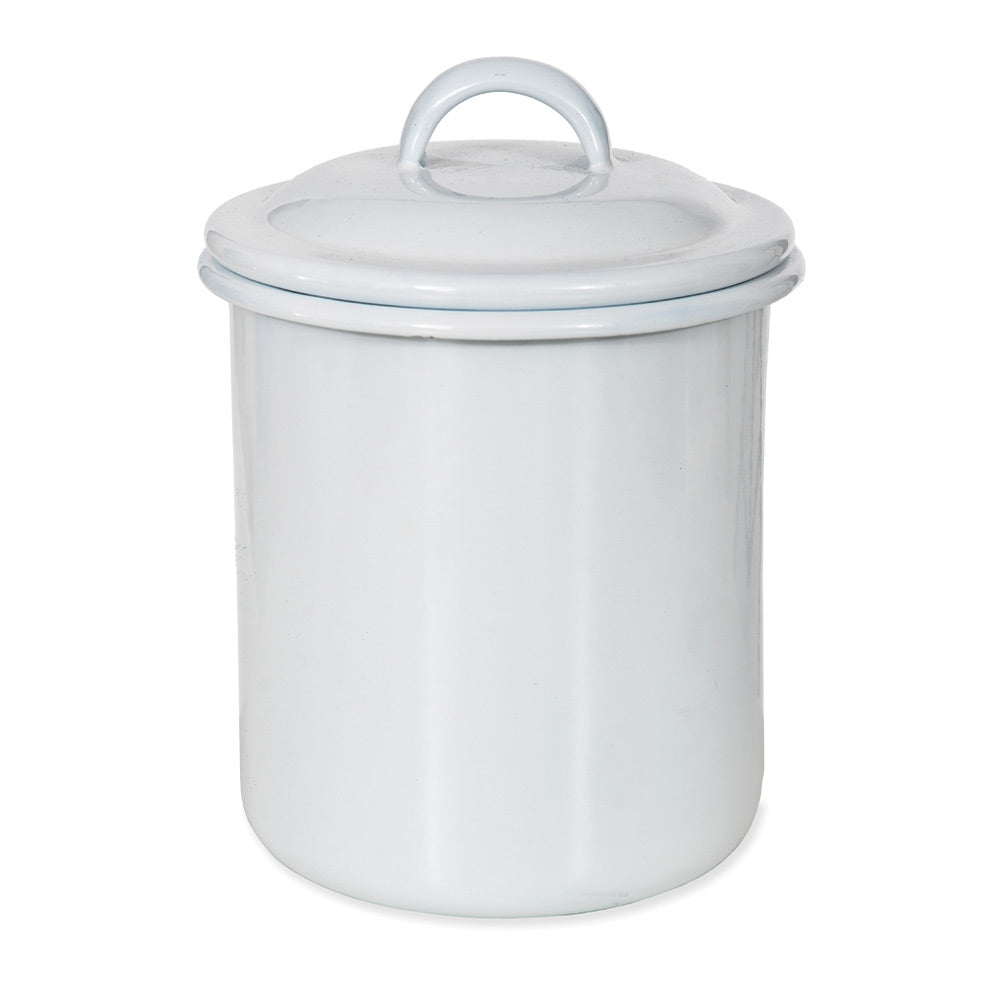 Enamel Storage Jar